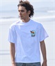 LOST ロスト 水着 ラッシュガード メンズ 半袖 Tシャツ UVカット 速乾 ストレッチ 水陸両用 LM6S-4305(WHT-M)