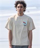 LOST ロスト 水着 ラッシュガード メンズ 半袖 Tシャツ UVカット 速乾 ストレッチ 水陸両用 LM6S-4305(WHT-M)