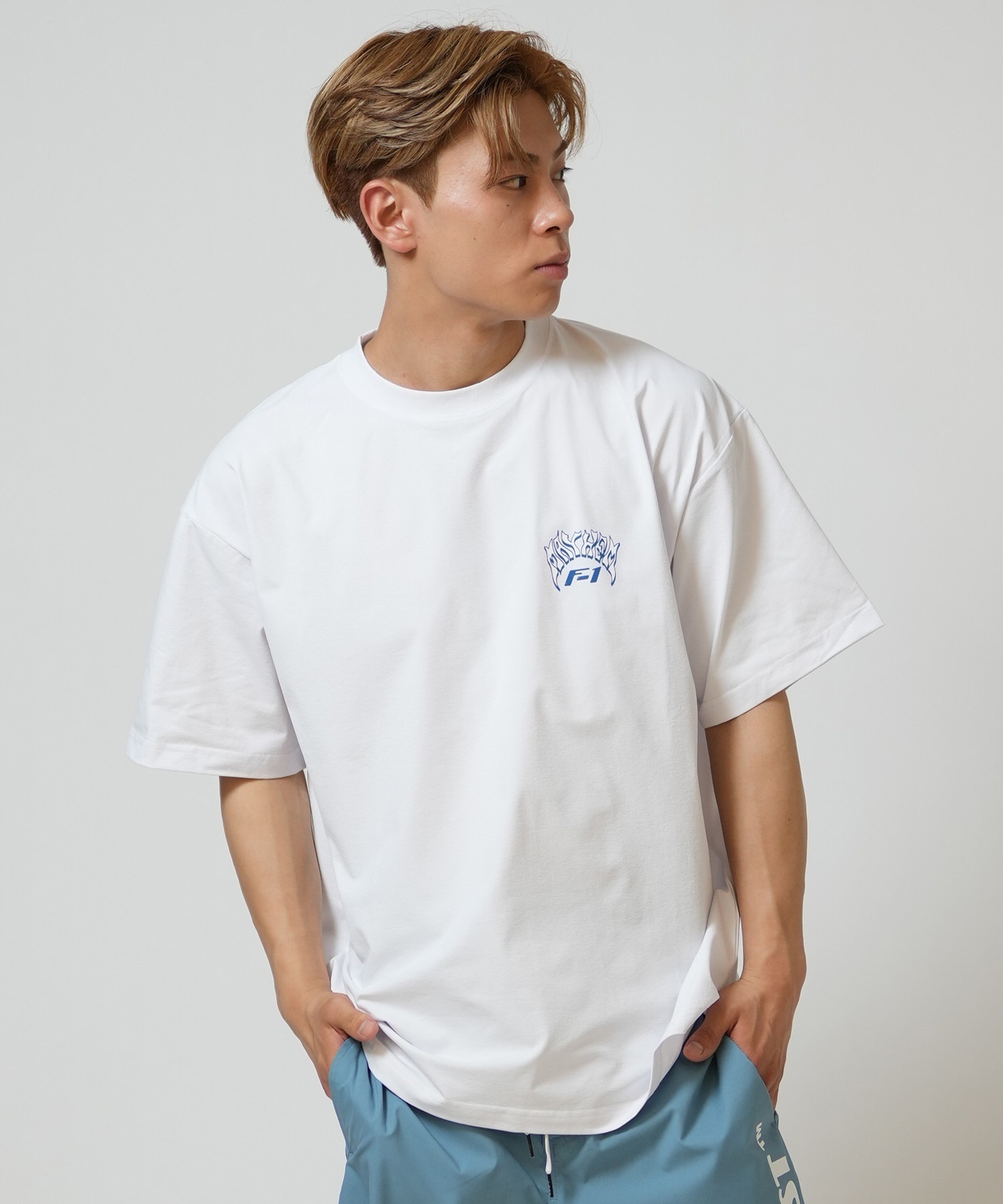 lost ロスト 水着 ラッシュガード 半袖 Tシャツ メンズ UVカット