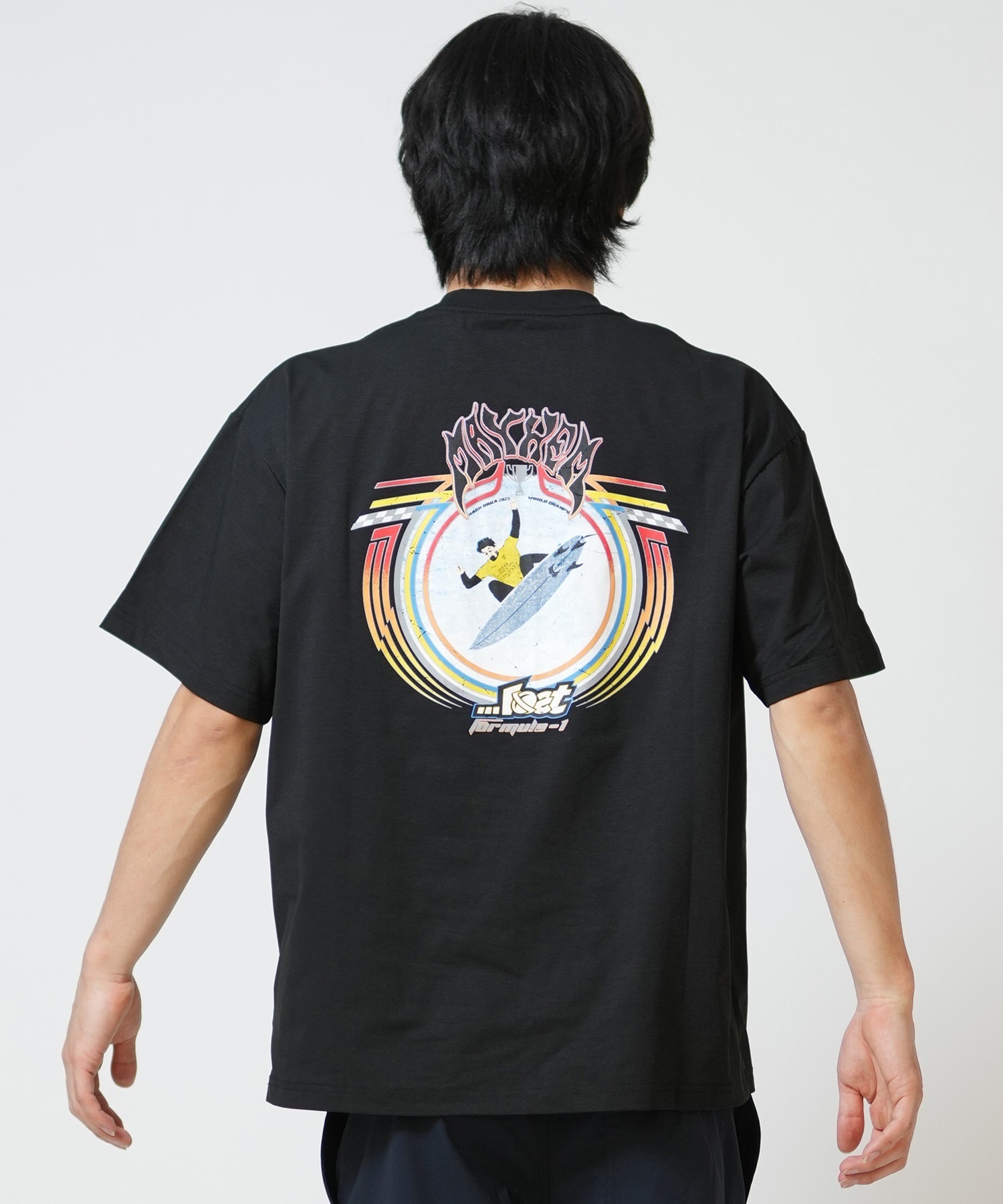 lost ロスト 水着 ラッシュガード 半袖 Tシャツ メンズ UVカット