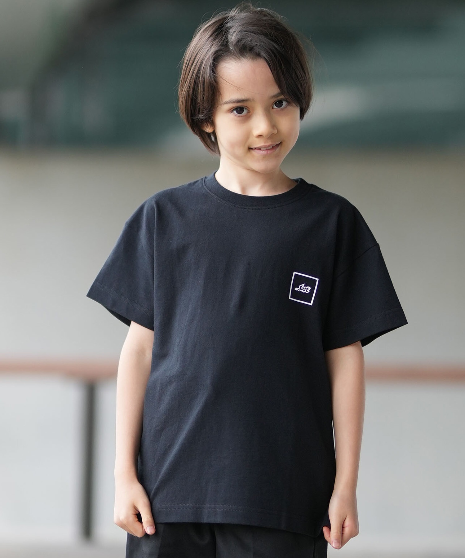 lost ロスト 半袖 Tシャツ キッズ ジュニア 子供 バックプリント