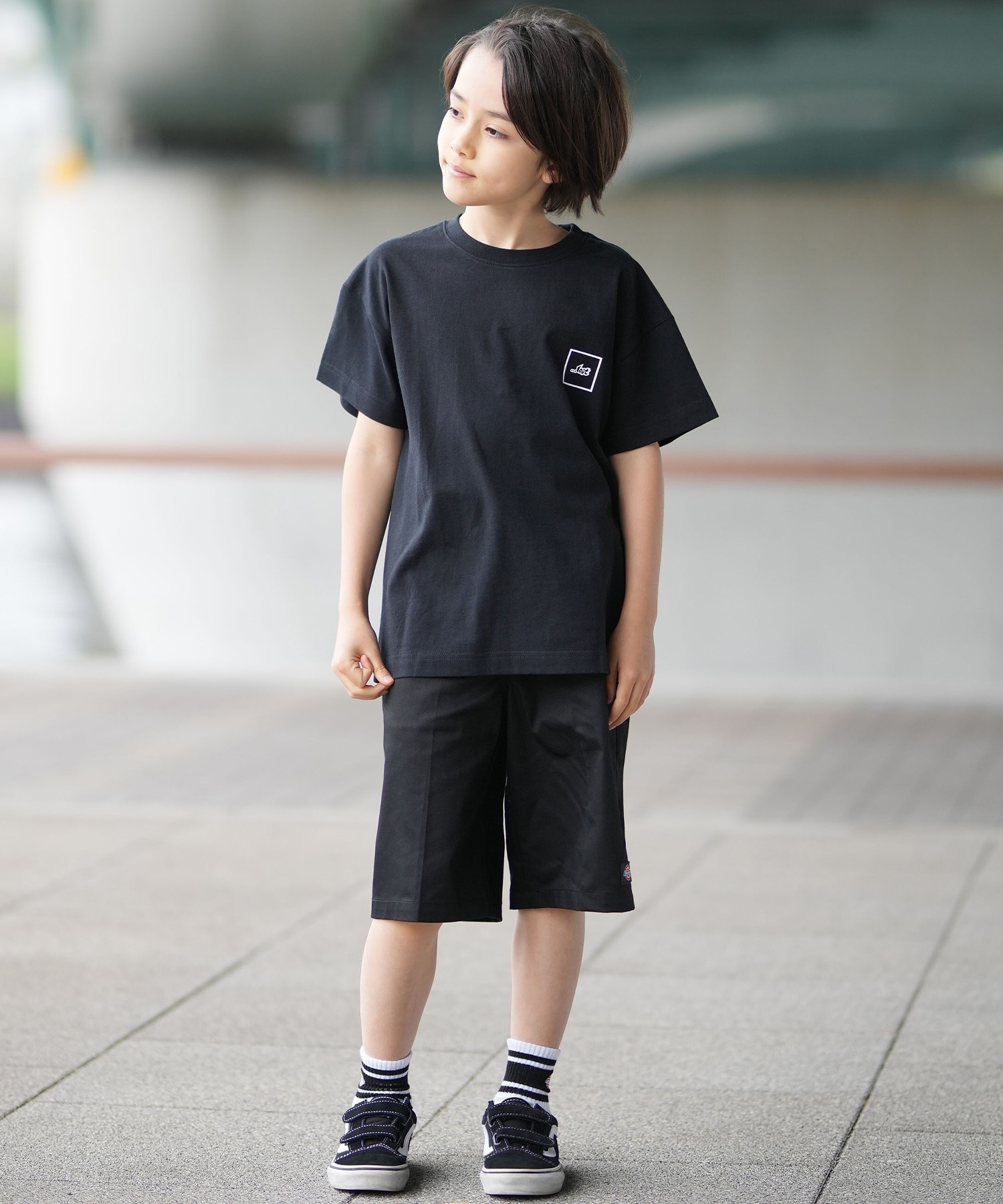 lost ロスト 半袖 Tシャツ キッズ ジュニア 子供 バックプリント