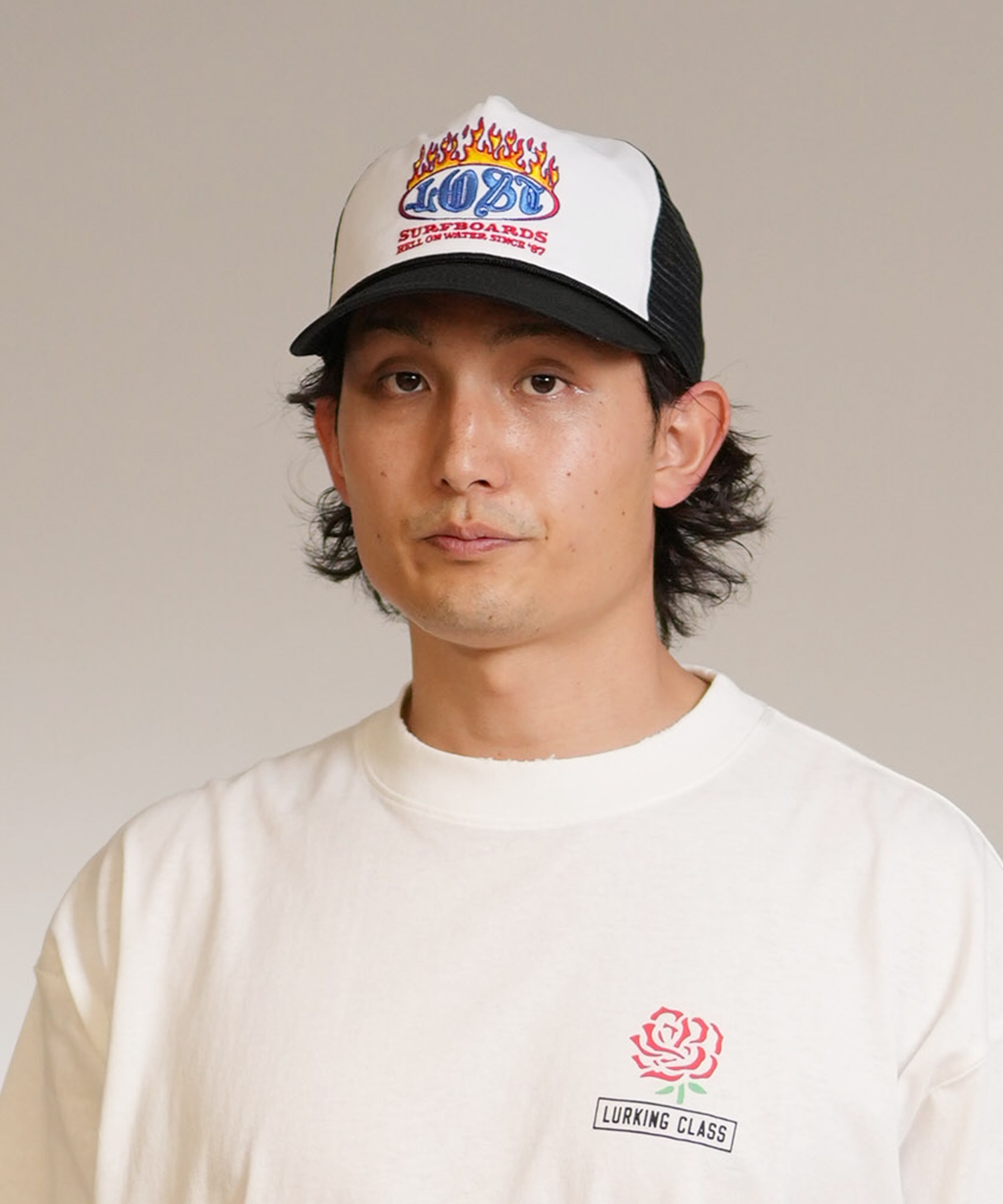 lost ロスト キャップ 帽子 メッシュキャップ LOST FLAMER CAP