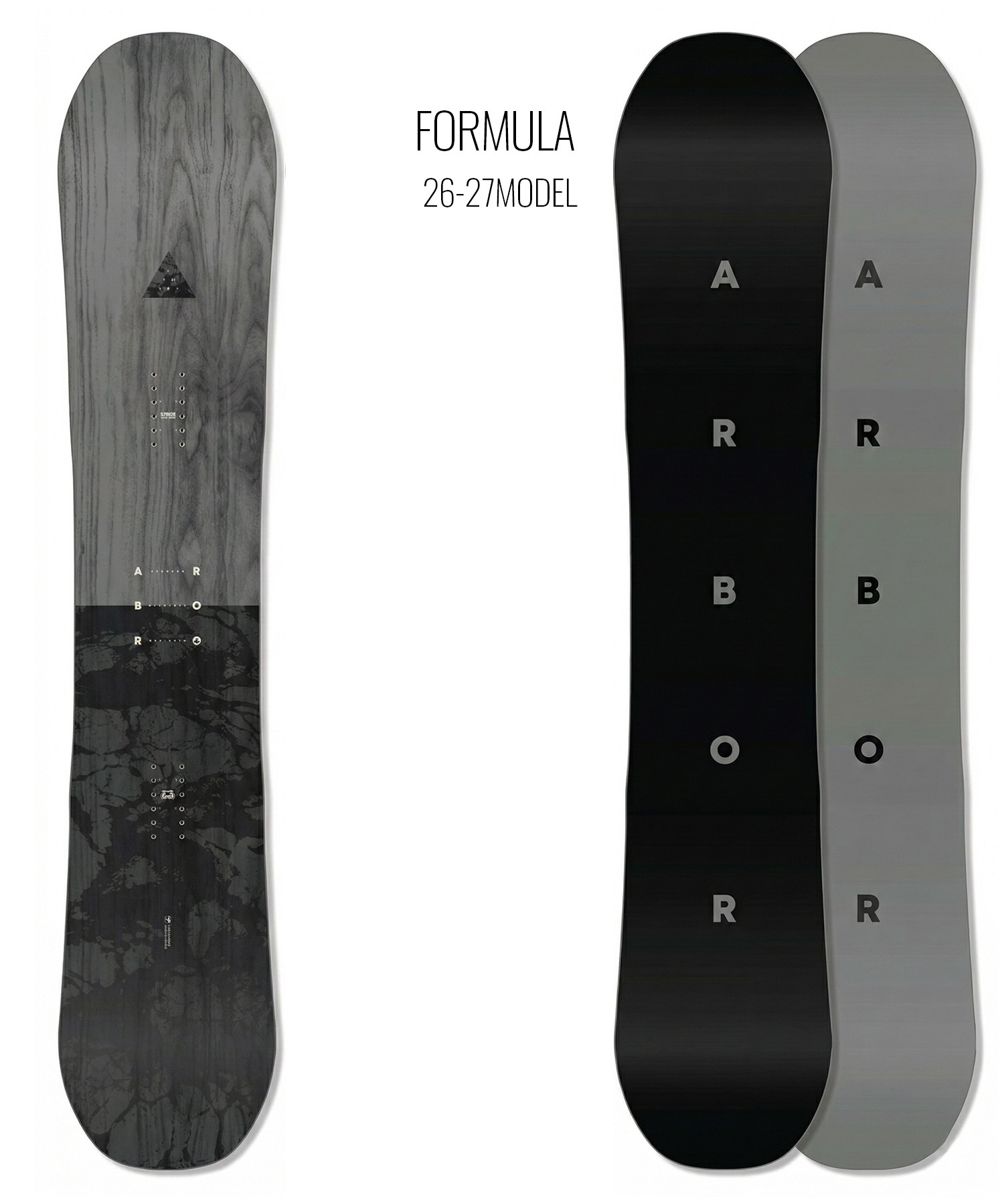 ARBOR アーバー フォーミュラ FORMULA スノーボード 板 フリースタイル