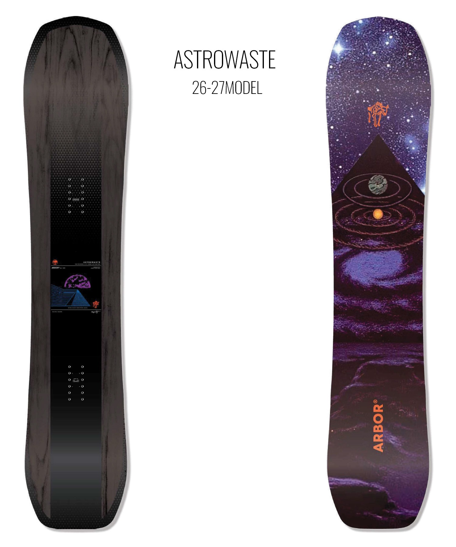 ARBOR アーバー アストロウェースト ASTROWASTE スノーボード 板