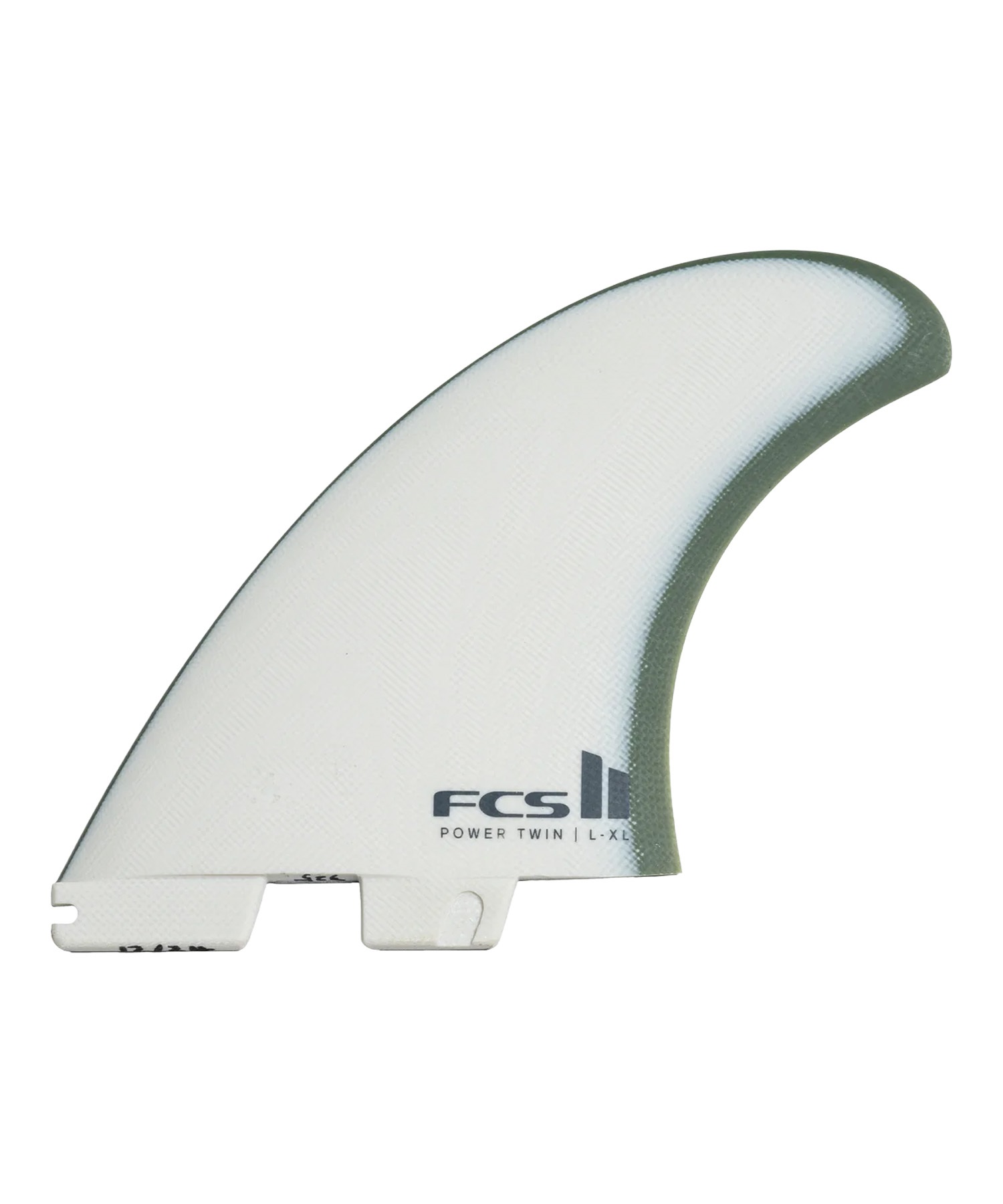 FCS2 エフシーエスツー Power Twin + Stabiliser Fin Set サーフィン