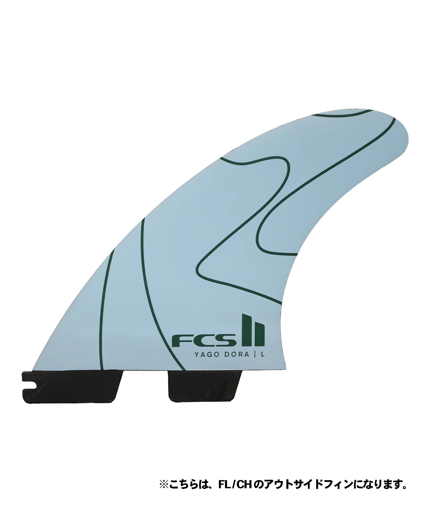 FCS2 エフシーエスツー Yago Dora Signature PC Tri Fin Set