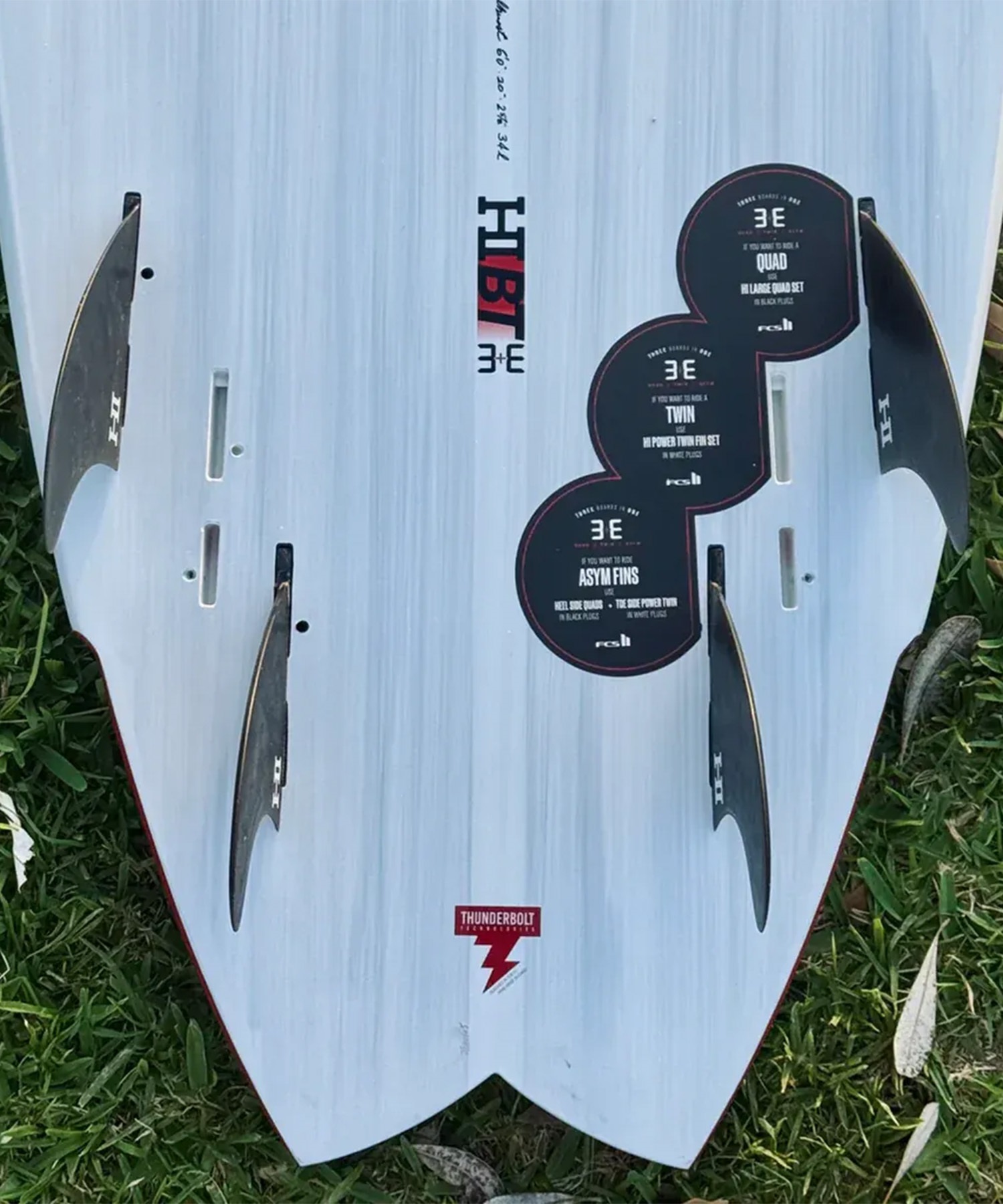 FCS2 エフシーエスツー Harley Ingleby HIBT Quad Set サーフィン