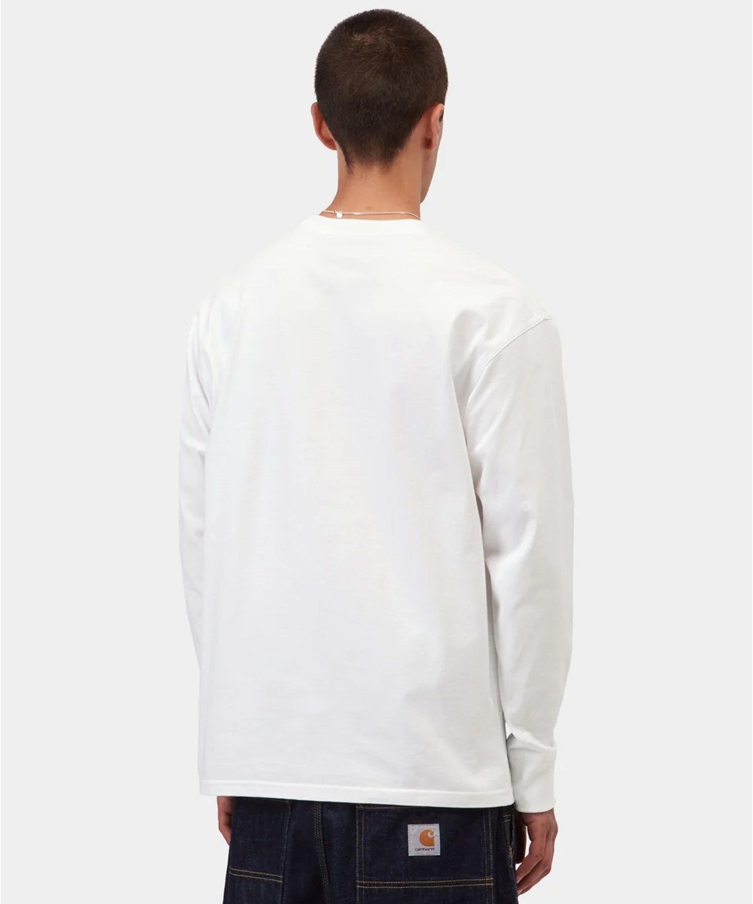 Carhartt カーハート 長袖 Tシャツ ロンT メンズ ワンポイント ロゴ