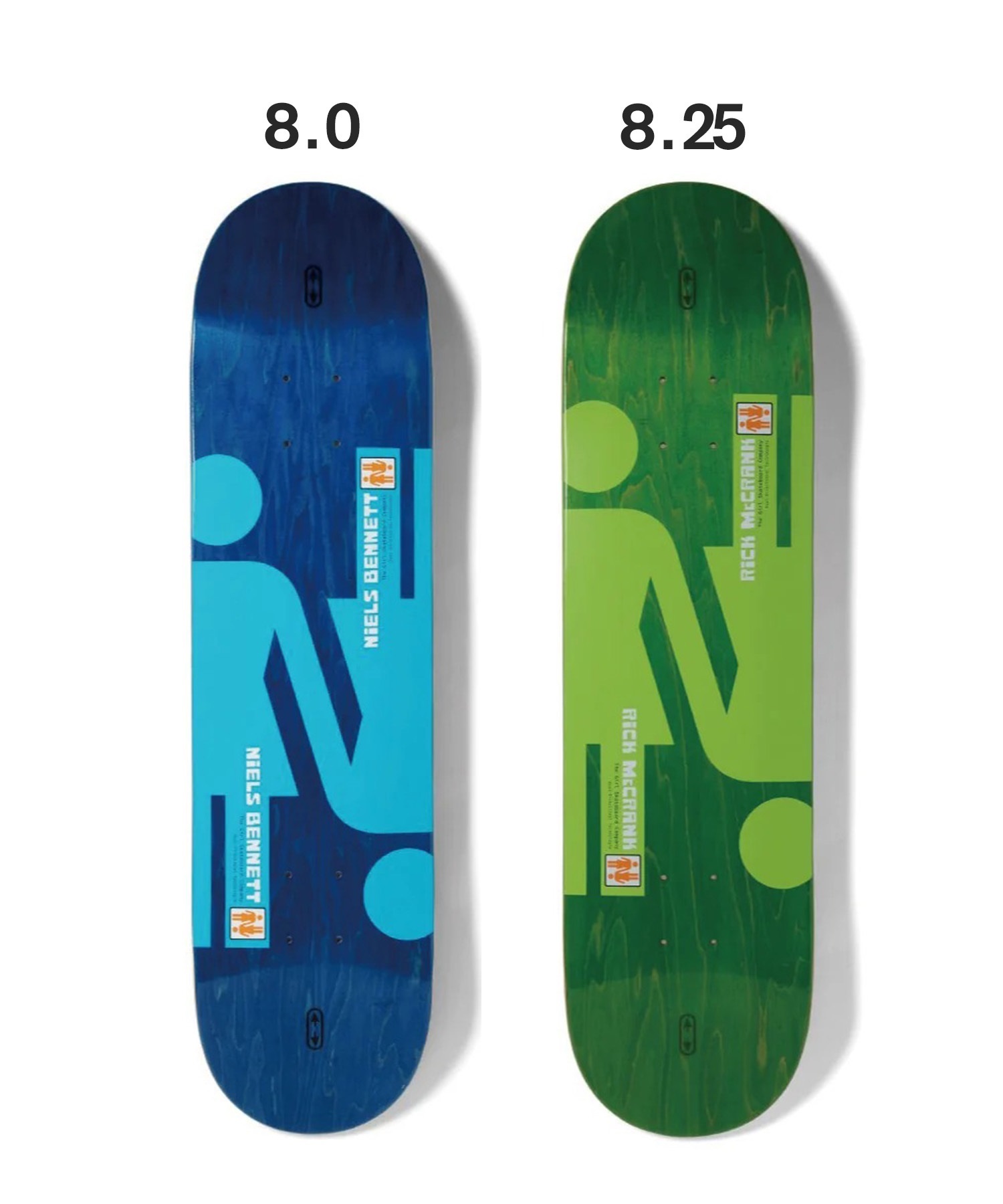 GIRL ガール スケートボード デッキ 8.0,8.25inch TWIN-TIP SELECTIONS