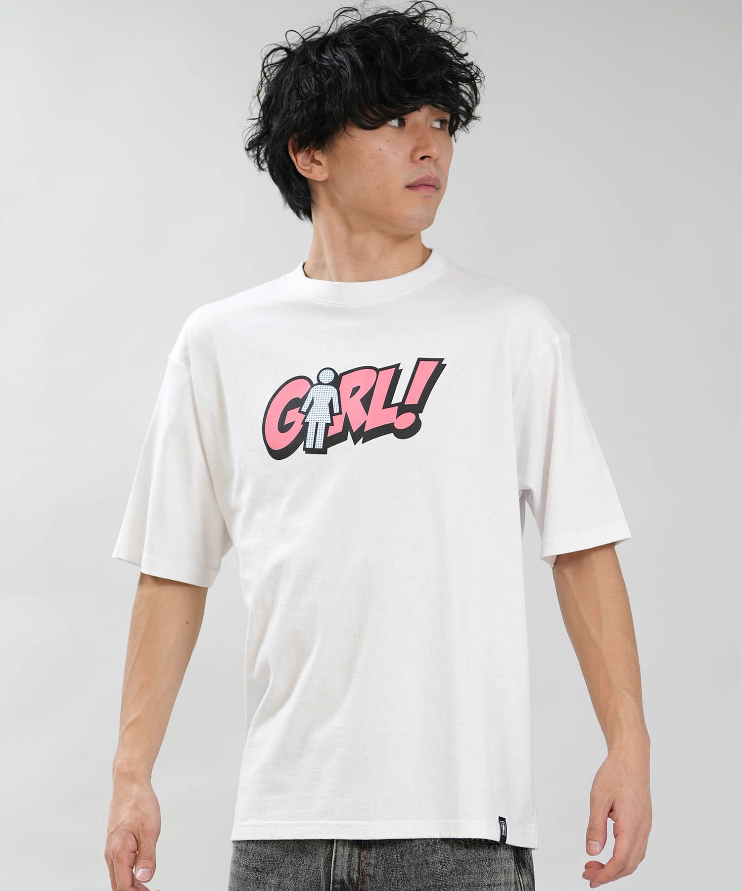 GIRL ガール 半袖 Tシャツ メンズ ロゴ GR26STM04 ムラサキスポーツ