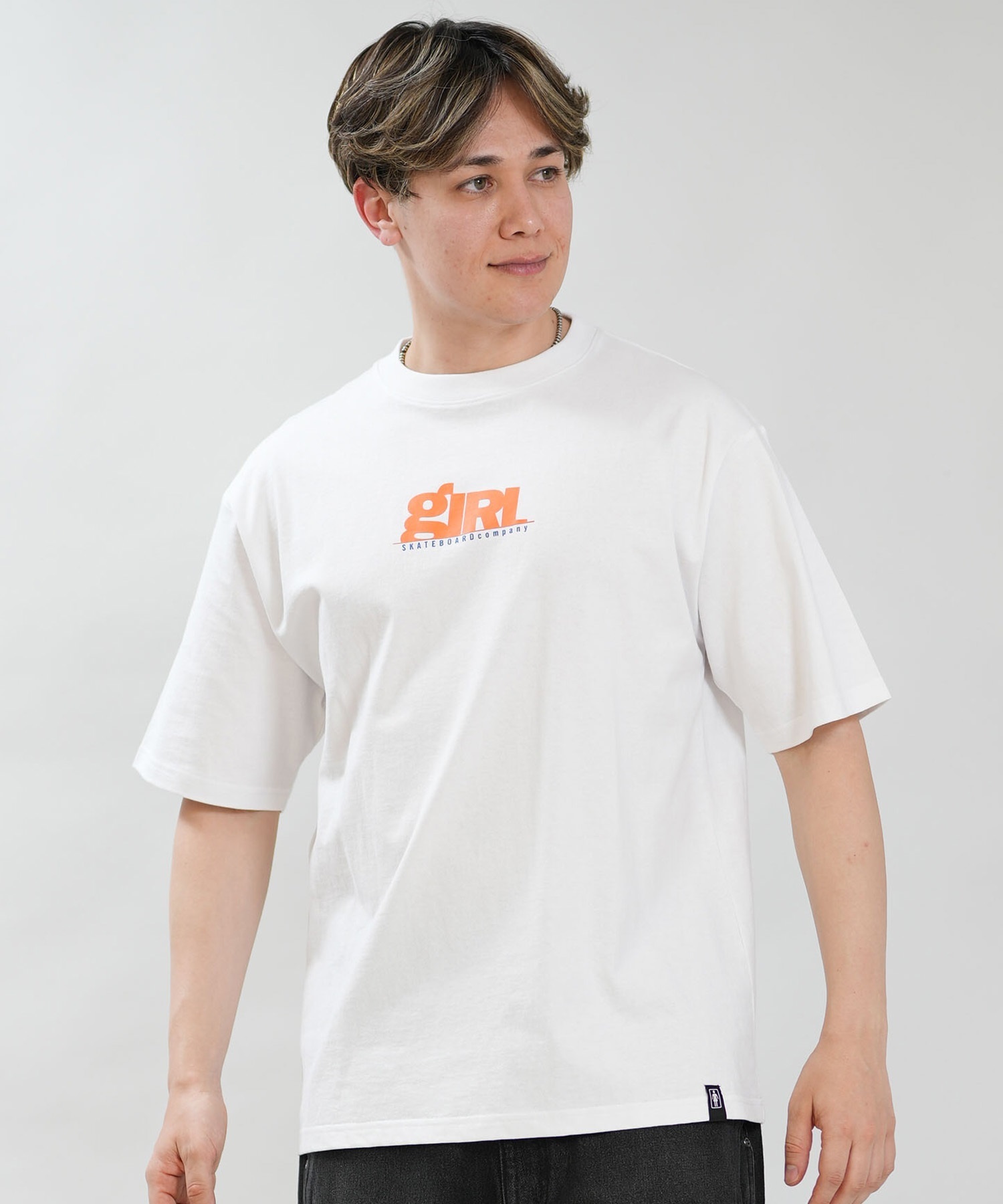 GIRL ガール 半袖 Tシャツ メンズ ロゴ GR26STM05 ムラサキスポーツ