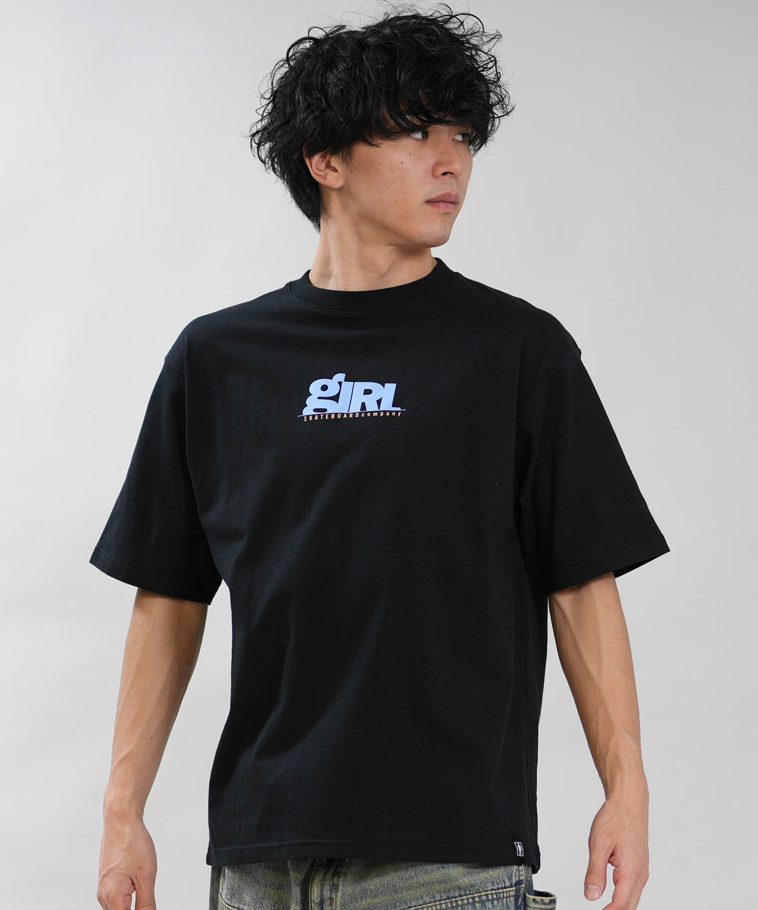 GIRL ガール 半袖 Tシャツ メンズ ロゴ GR26STM05 ムラサキスポーツ