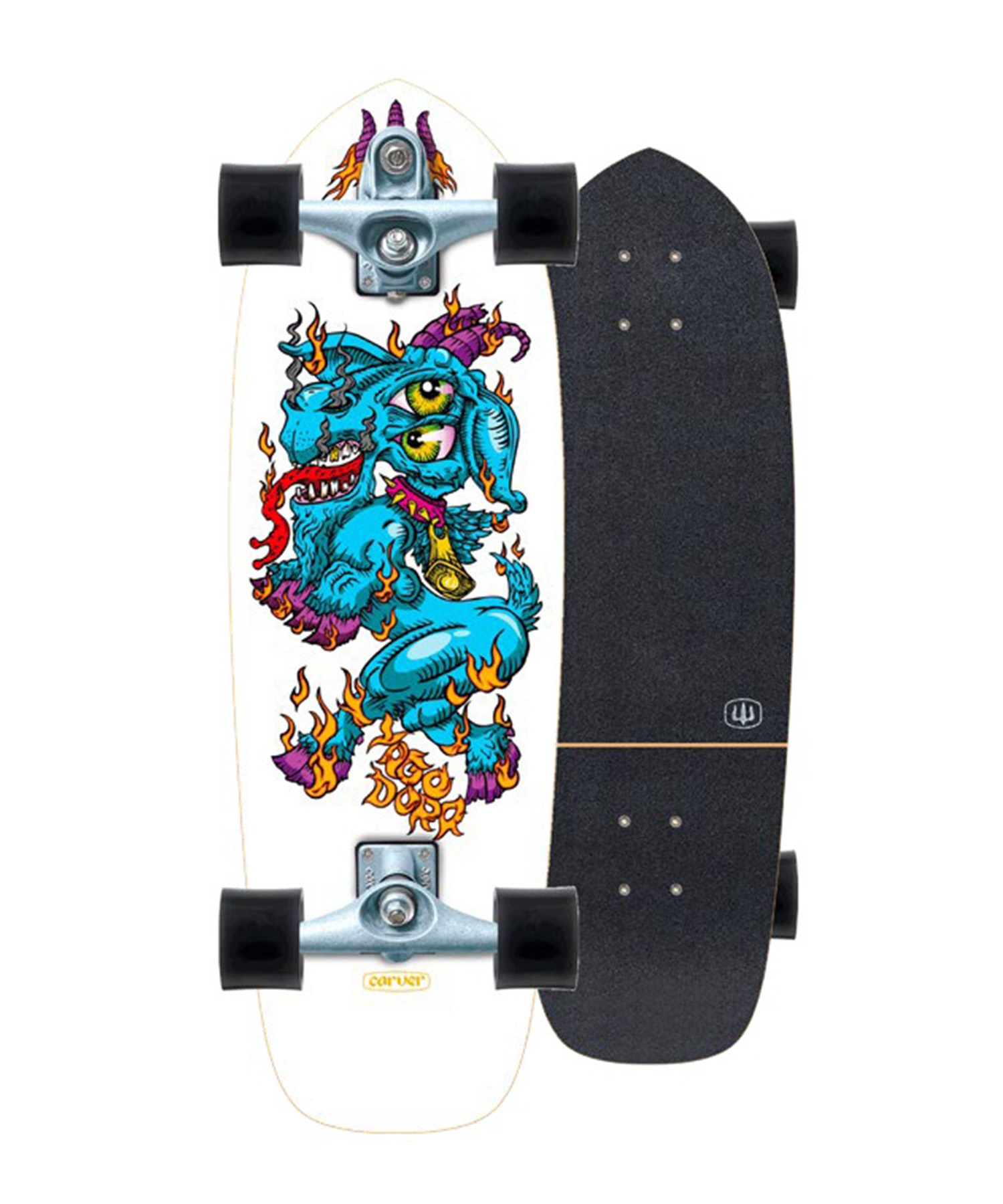 CARVER カーヴァー YAGO FIRE GOAT サーフ ロング スケートボード