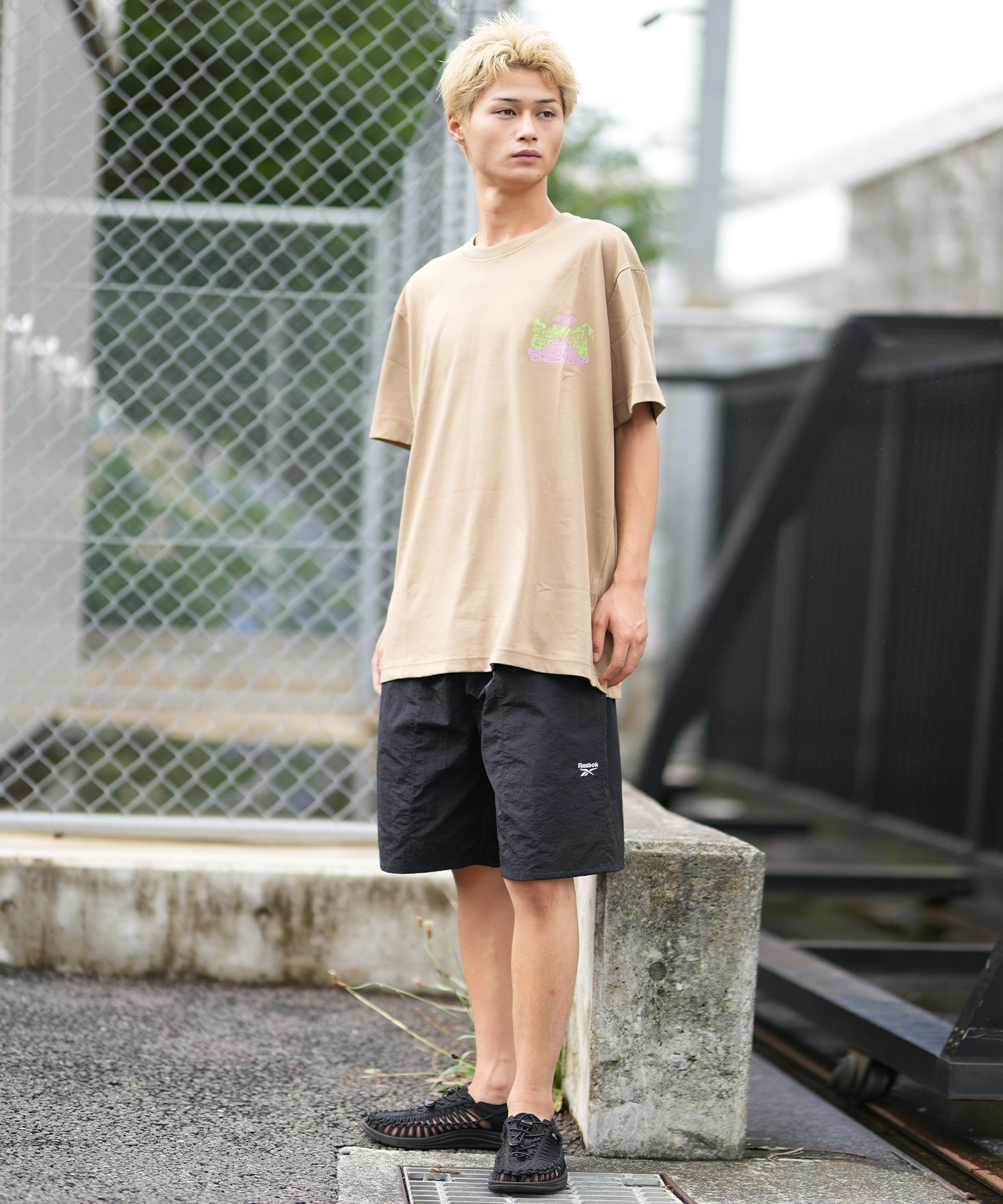 KEEN キーン 半袖 Tシャツ メンズ バックプリント OC RP PACKING LIST