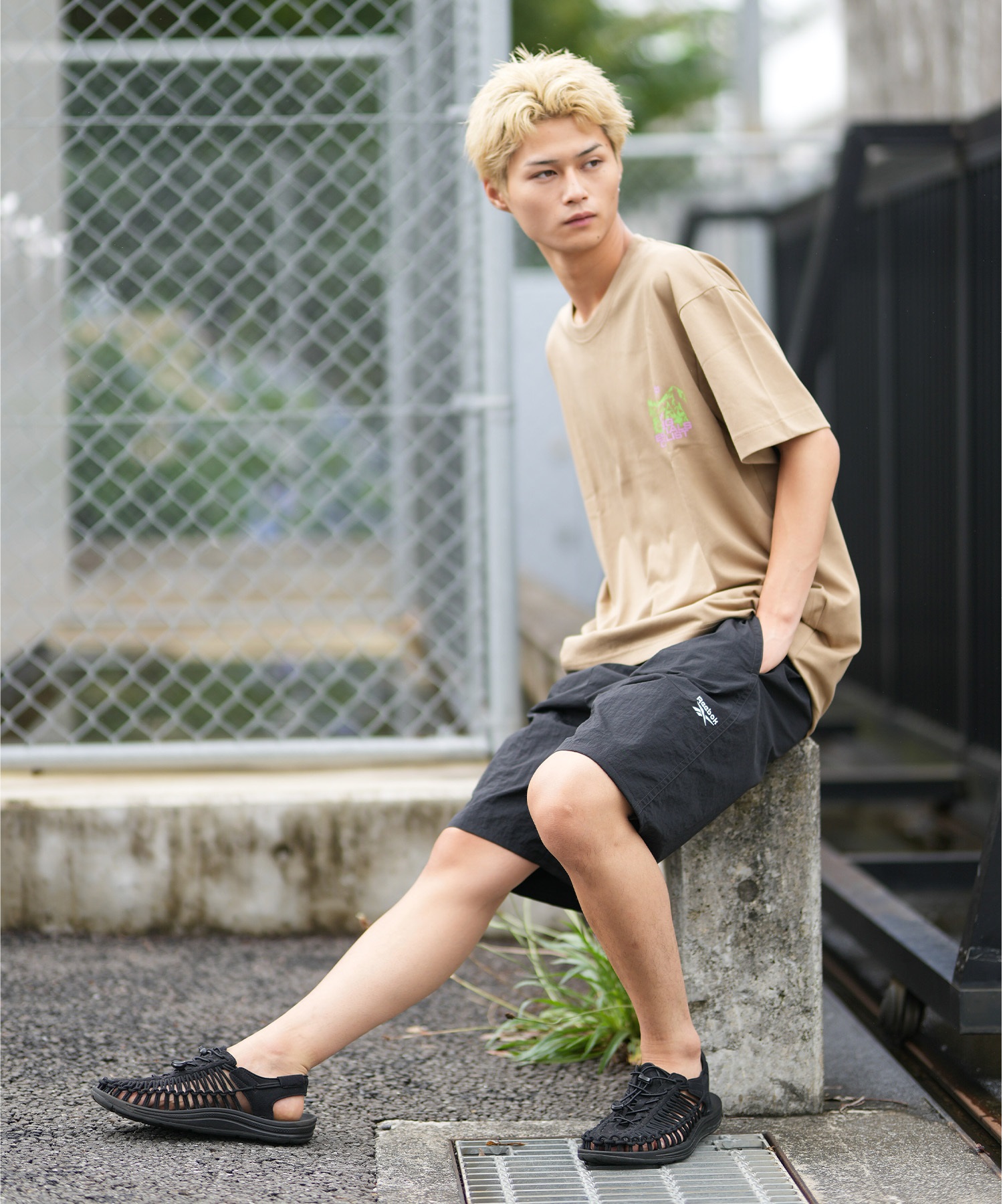 KEEN キーン 半袖 Tシャツ メンズ バックプリント OC RP PACKING LIST