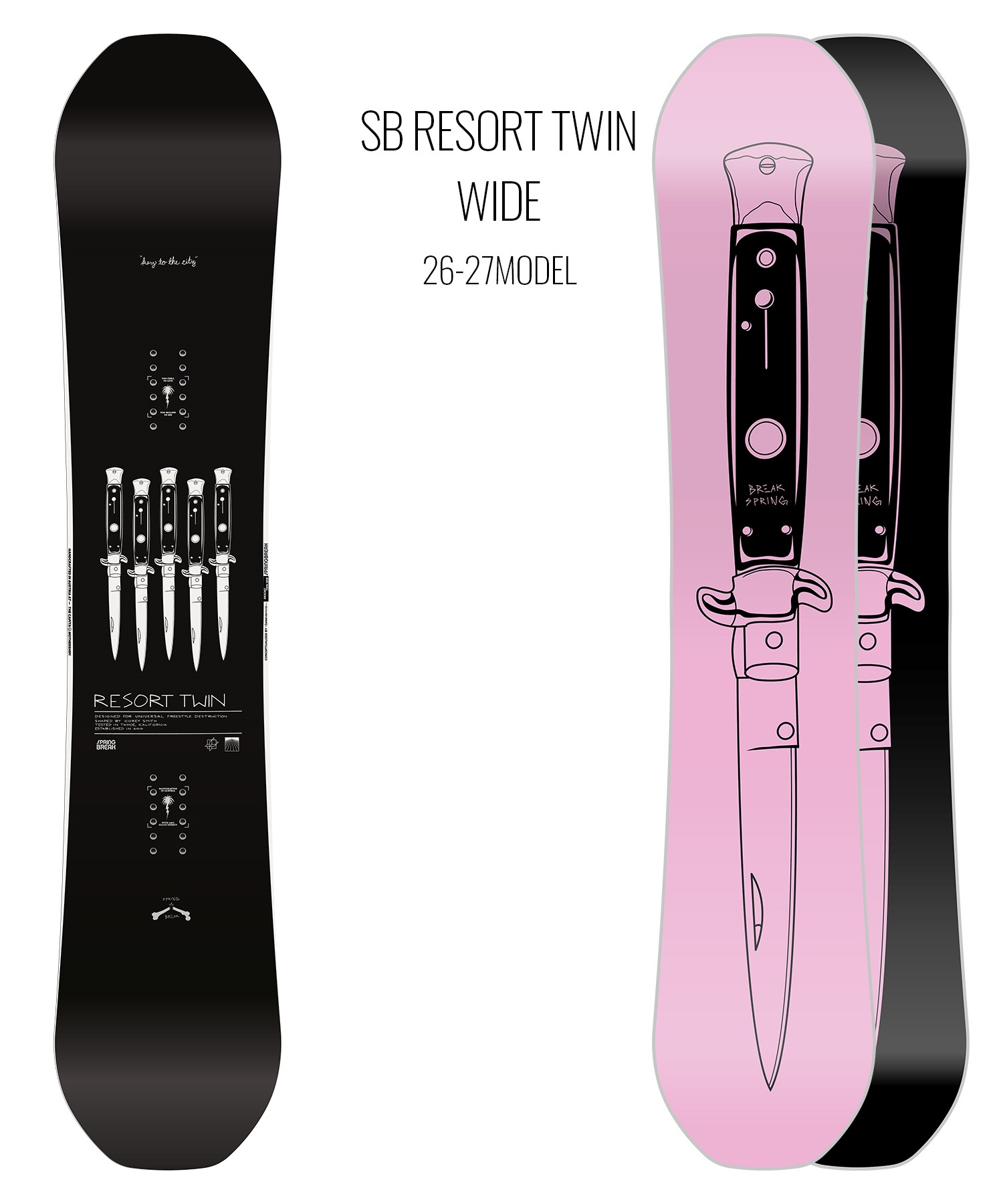 CAPITA キャピタ スプリングブレイク リゾート ツイン SB RESORT TWIN