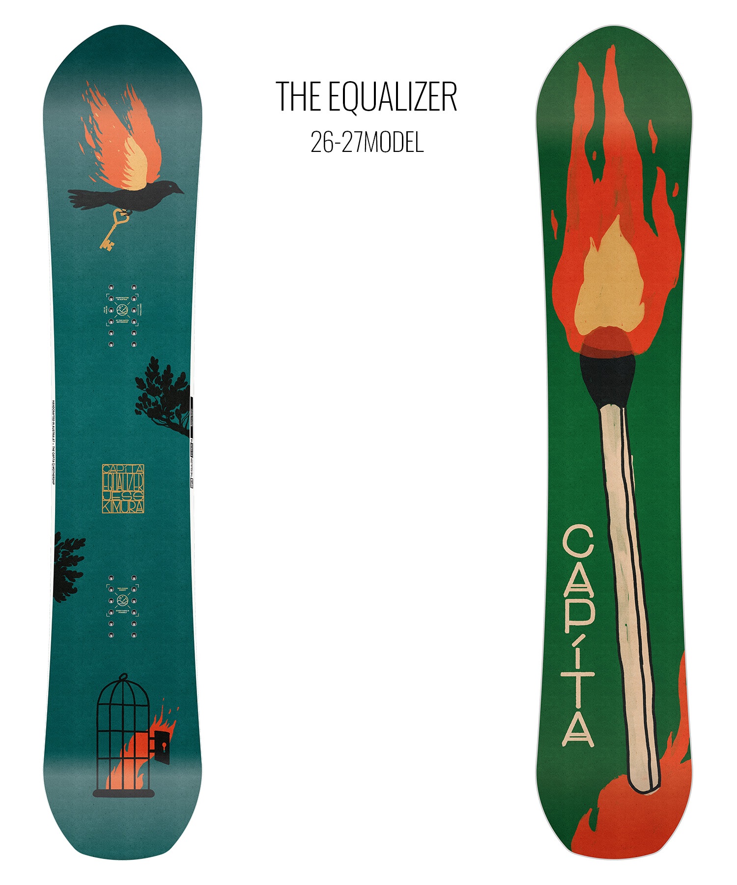 CAPITA キャピタ ザ イコライザー THE EQUALIZER スノーボード 板