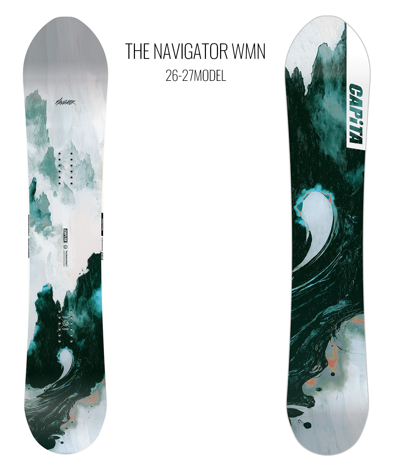 スノーボード板キャピタ　メンズ ナビゲーター　パウダー　カービング CAPITA キャピタ ザ ナビゲーター THE NAVIGATOR WMN スノーボード 板