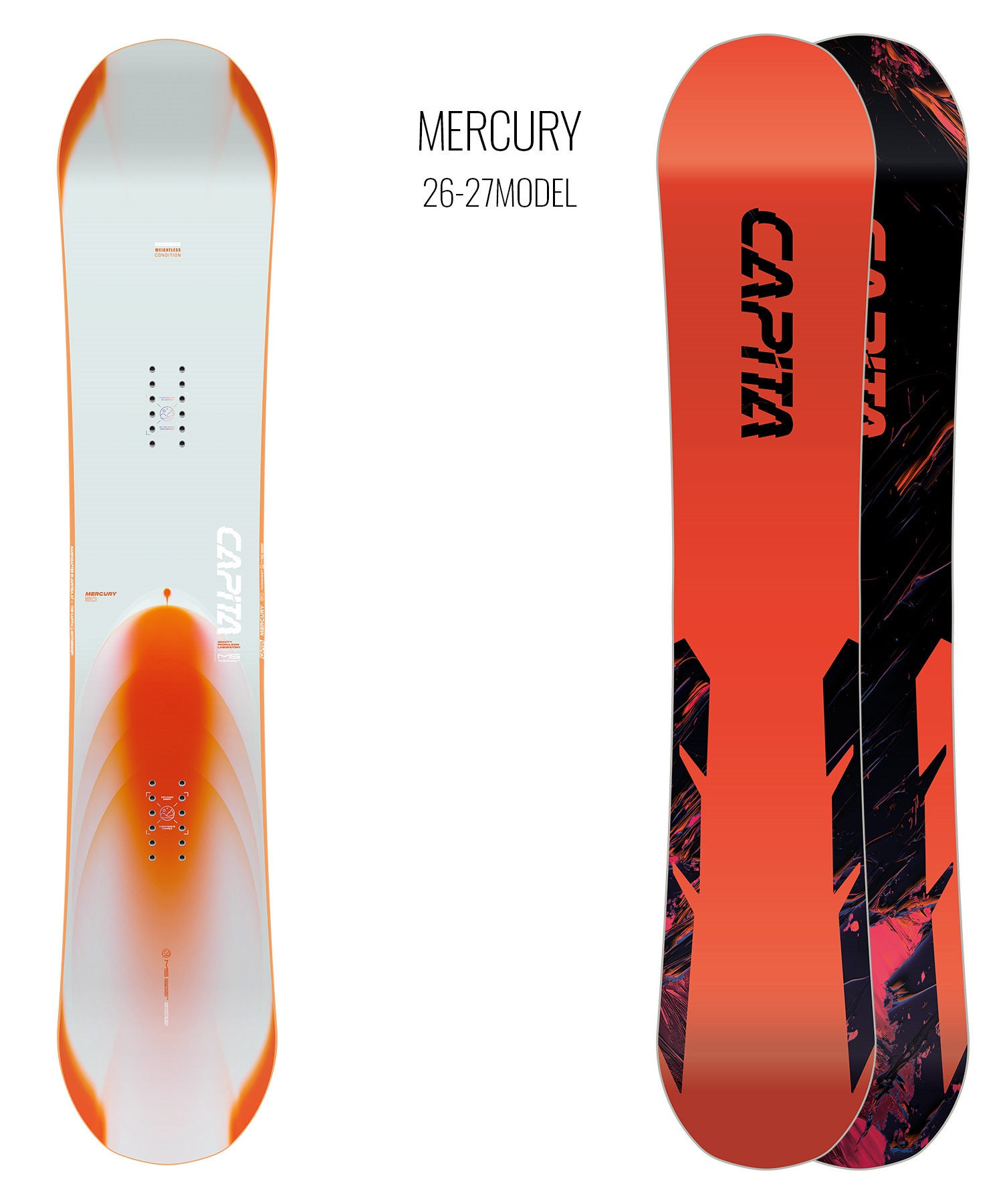 CAPITA キャピタ マーキュリー MERCURY スノーボード 板 メンズ 26-27