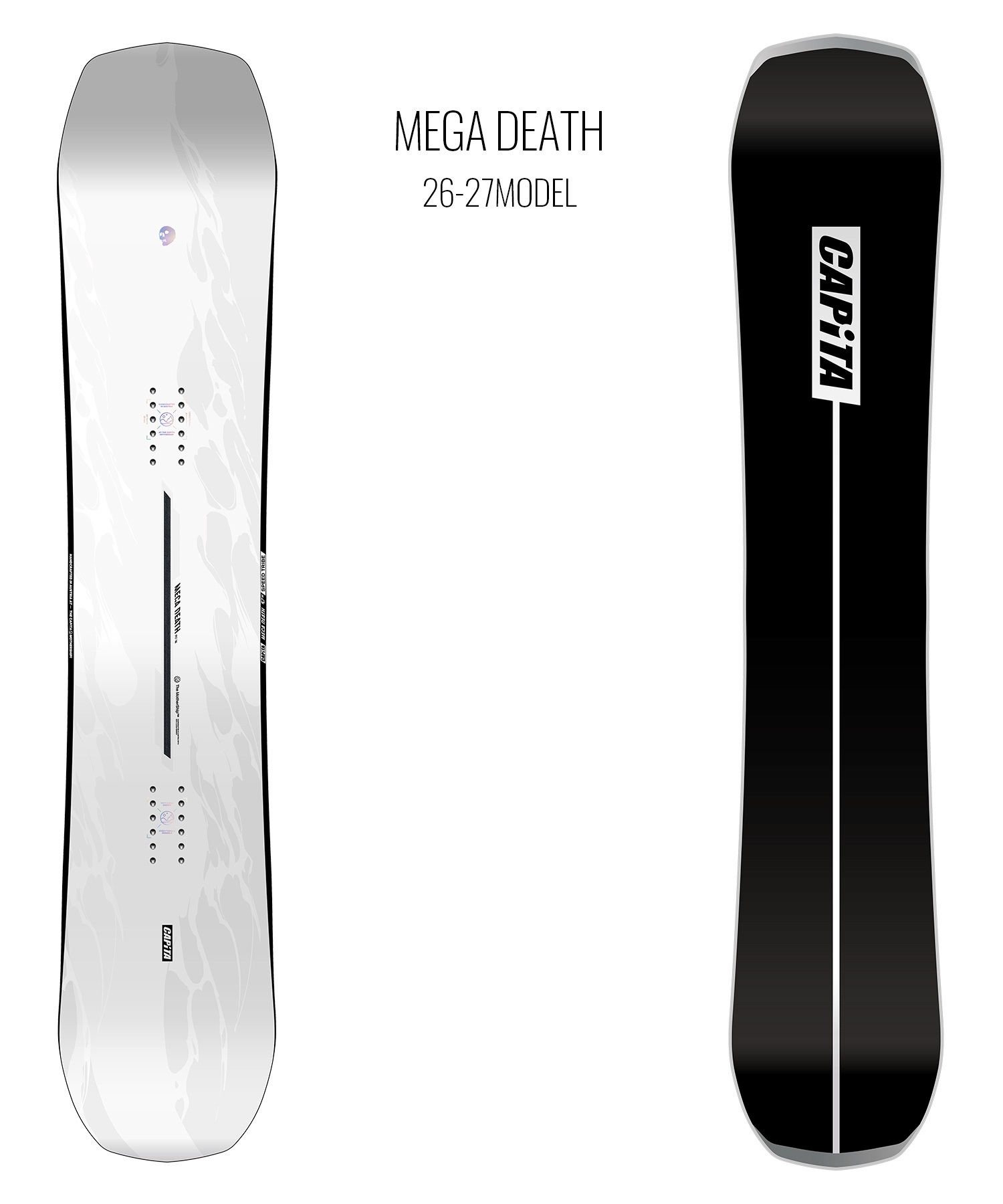 CAPITA キャピタ メガデス MEGA DEATH スノーボード 板 メンズ 26-27