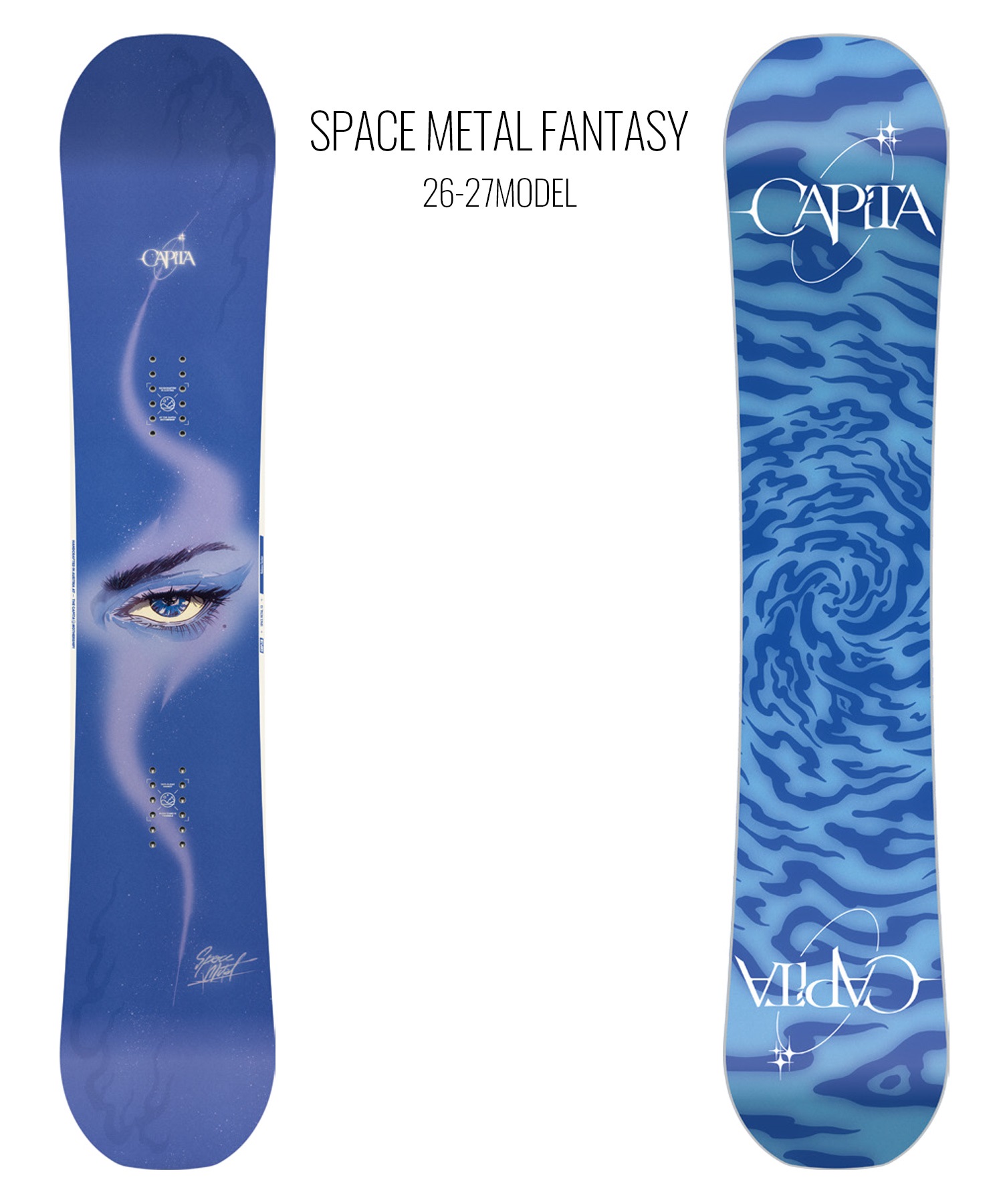 AMPRAGE スノーボード 宇宙デザイン CAPITA キャピタ スペースメタル ファンタジー SPACE METAL FANTASY