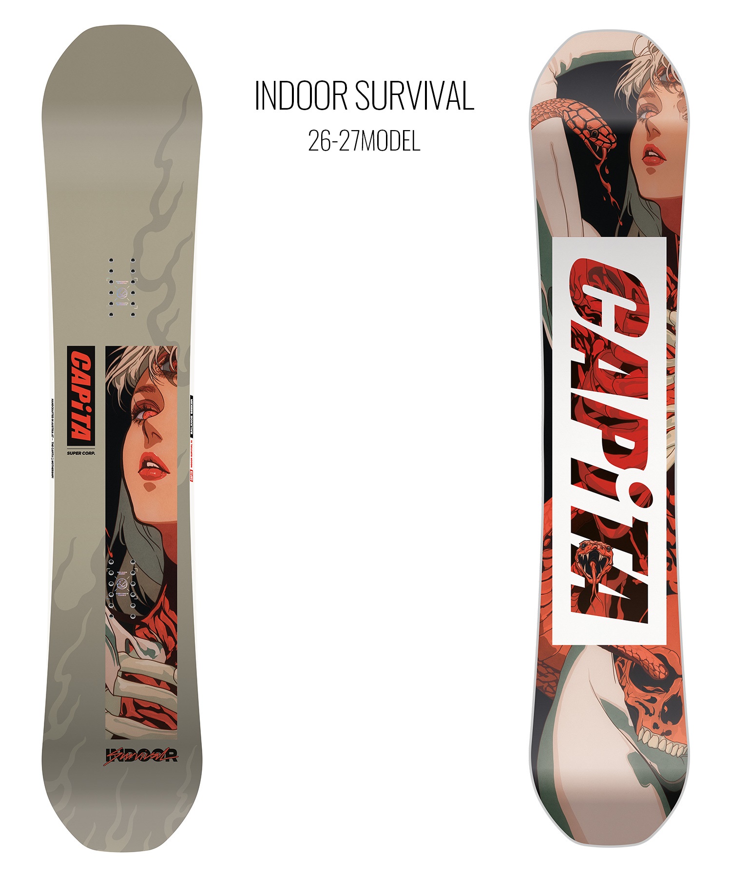 CAPITA キャピタ インドア サバイバル INDOOR SURVIVAL スノーボード