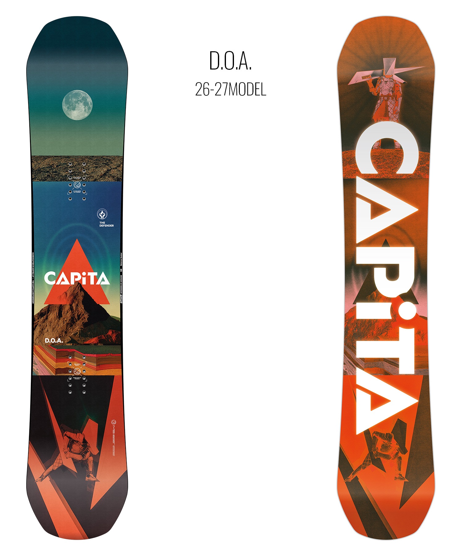 CAPITA キャピタ ディーオーエー D.O.A. スノーボード 板 メンズ 26-27