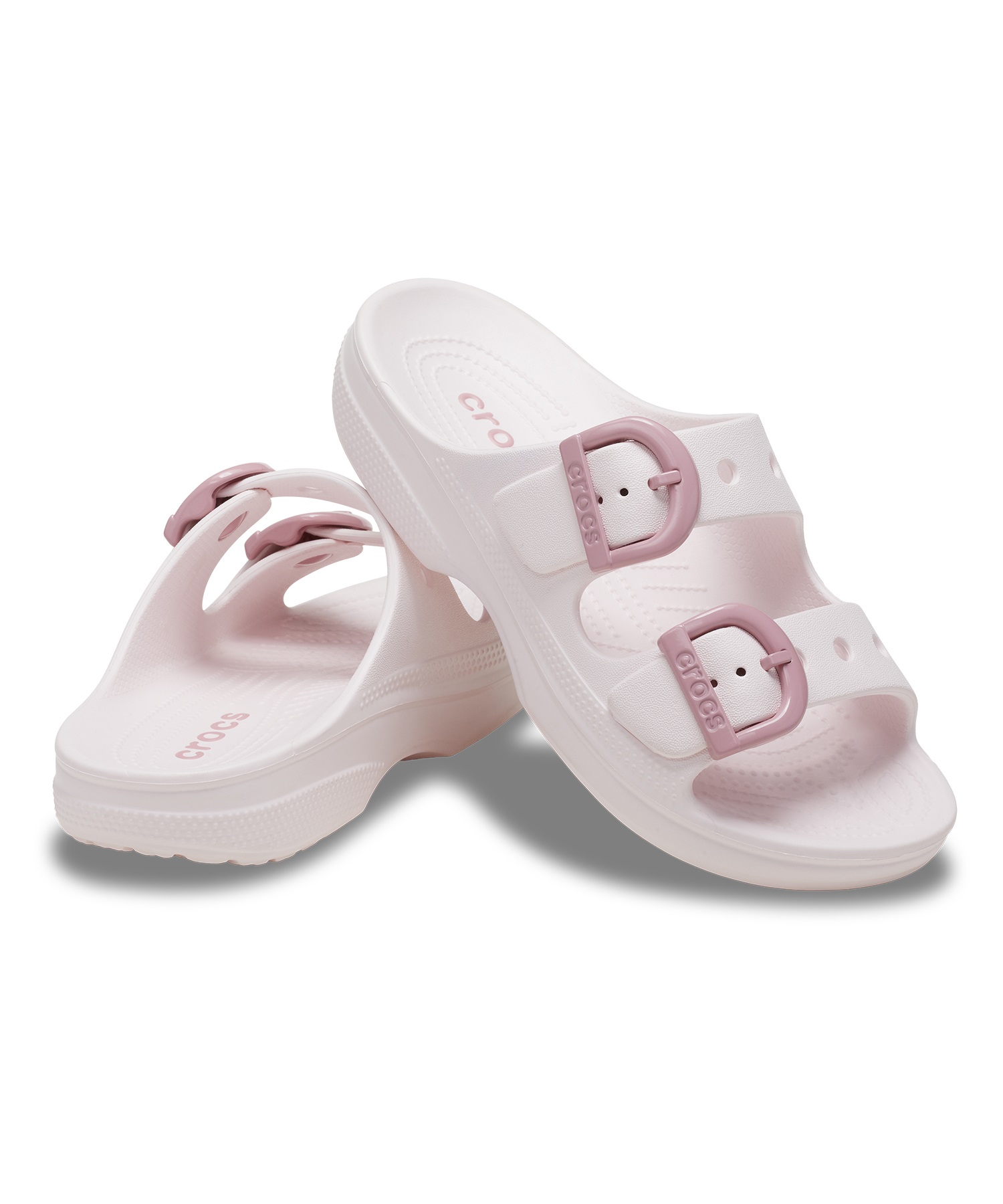 CROCS クロックス サンダル レディース 軽量 SATURDAY ENAMEL BUCKLE