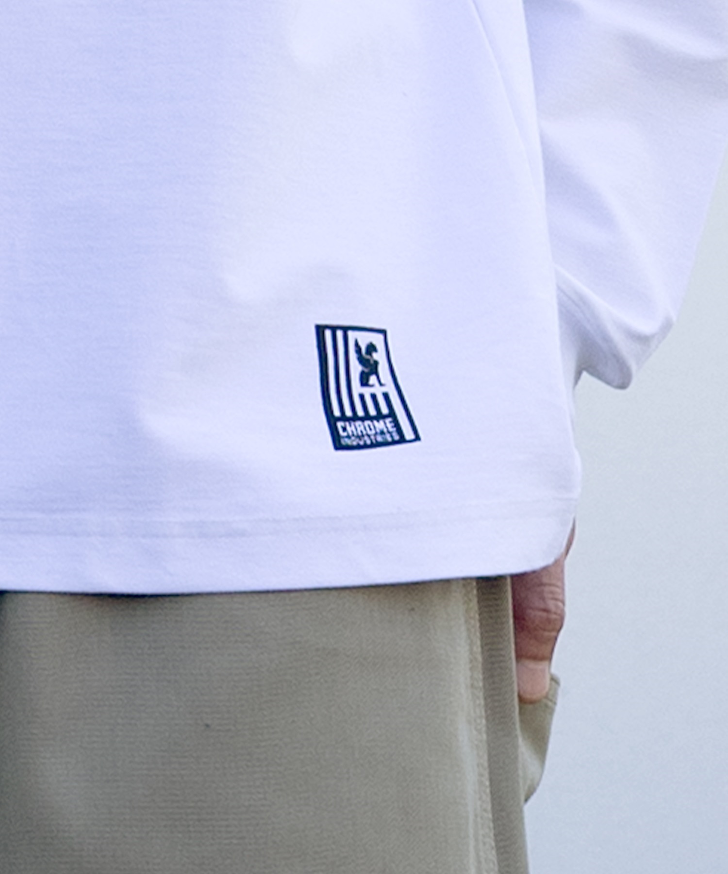 CHROME クローム 長袖 Tシャツ ロンT メンズ UVカット 接触冷感 遮熱
