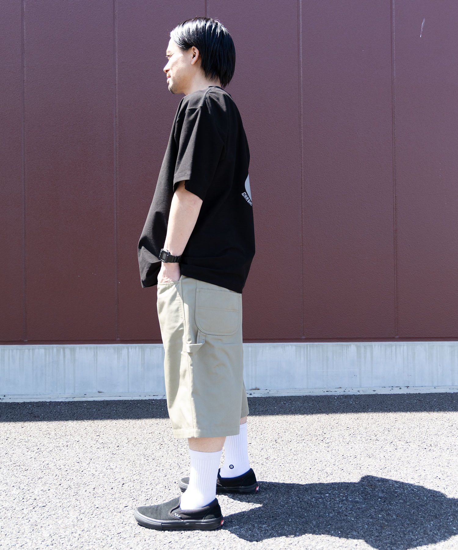 CHROME クローム 半袖 Tシャツ メンズ UVカット 接触冷感 遮熱 JP284BK