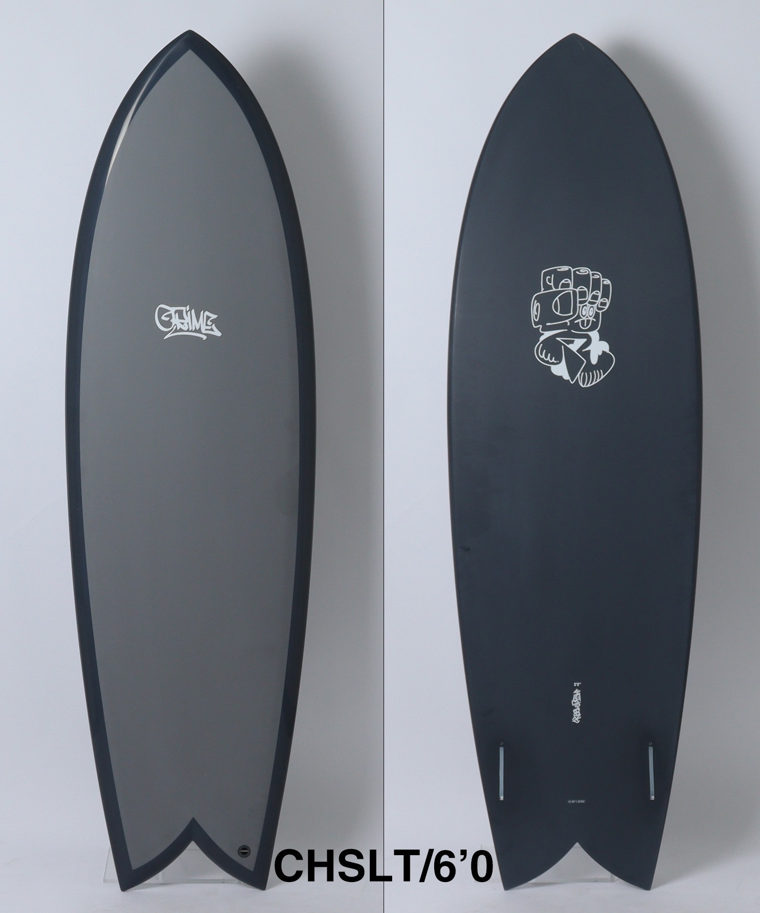CRIME クライム キールフィッシュ ショートボード  サーフボード(GRAY-5.05ft)