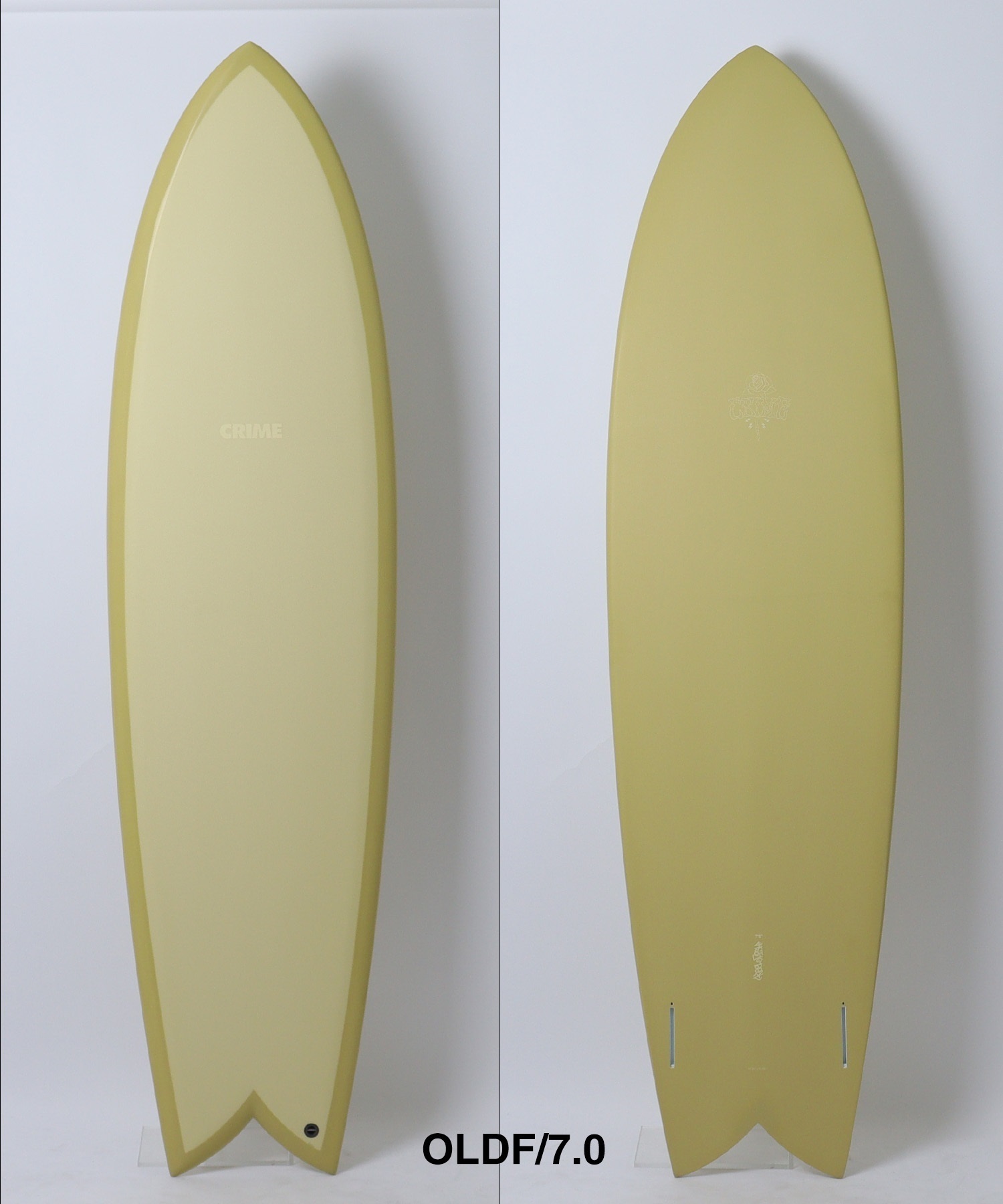 CRIME クライム キールフィッシュ ショートボード  サーフボード(GRAY-5.05ft)