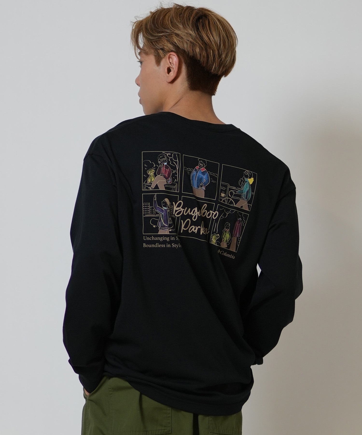 Columbia コロンビア 長袖 Tシャツ ロンT メンズ シンプル LOST BROOK