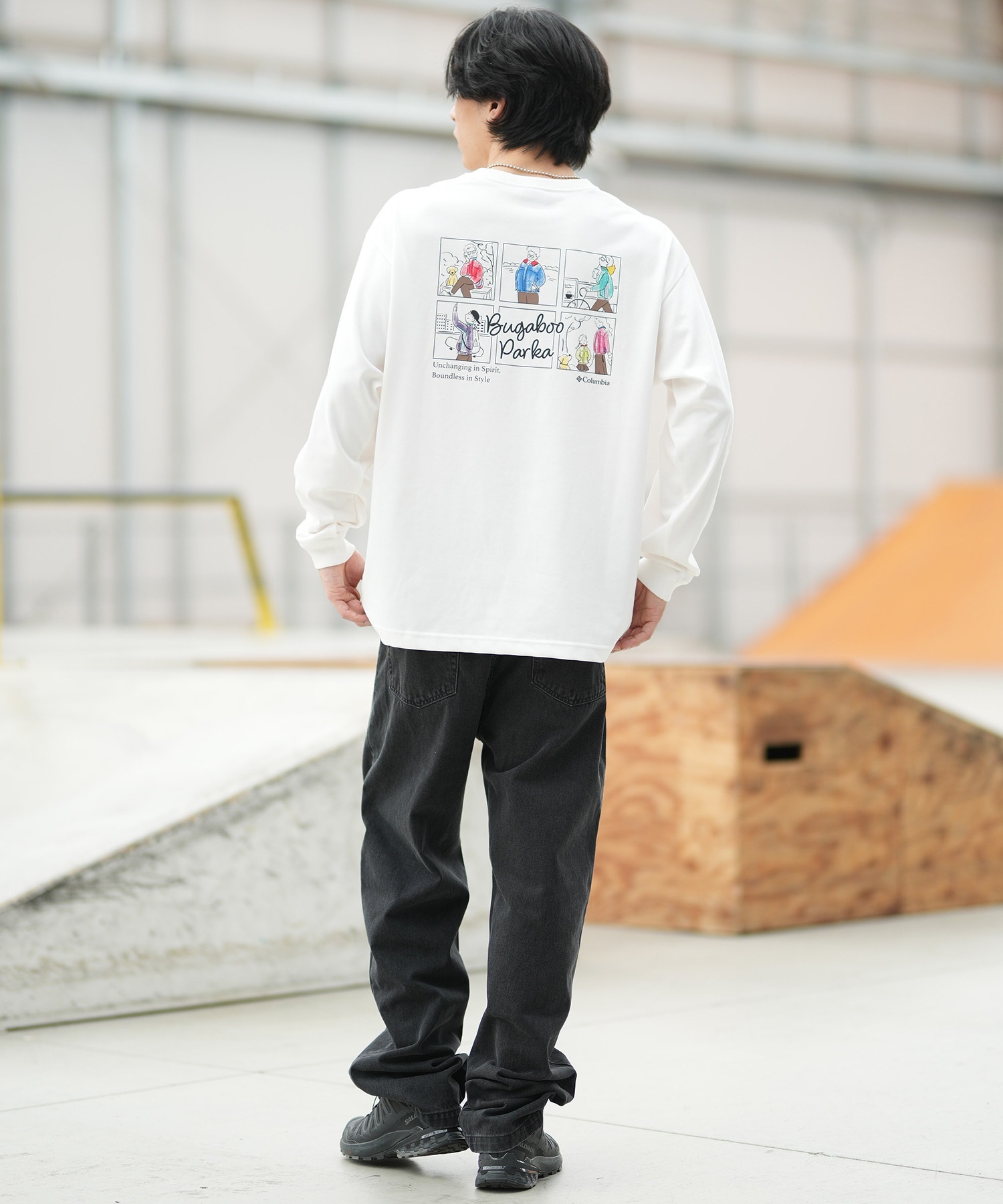 Columbia コロンビア 長袖 Tシャツ ロンT メンズ シンプル LOST BROOK