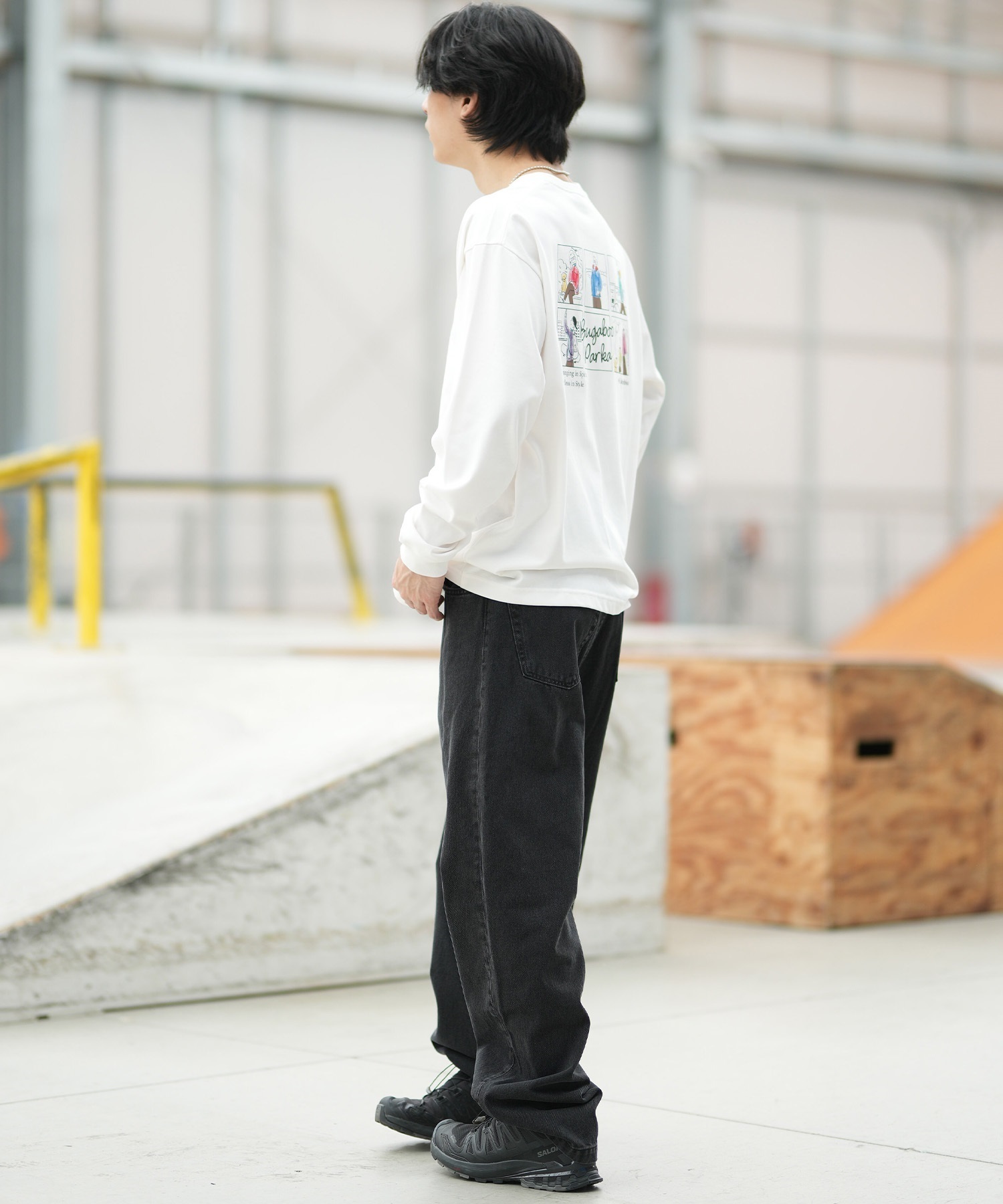 Columbia コロンビア 長袖 Tシャツ ロンT メンズ シンプル LOST BROOK