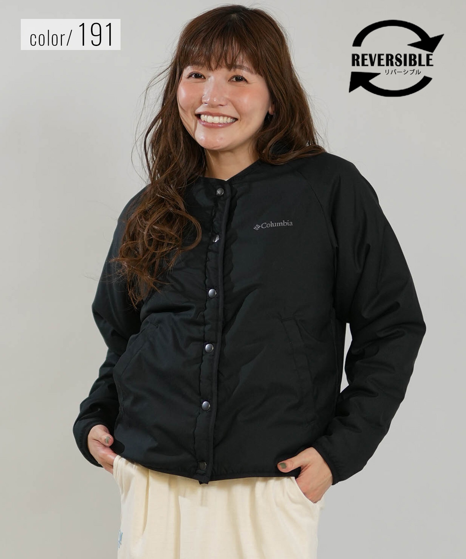 M様⭐︎コロンビア　リバーシブルボアブルゾン Columbia コロンビア ジャケット レディース リバーシブル ボア