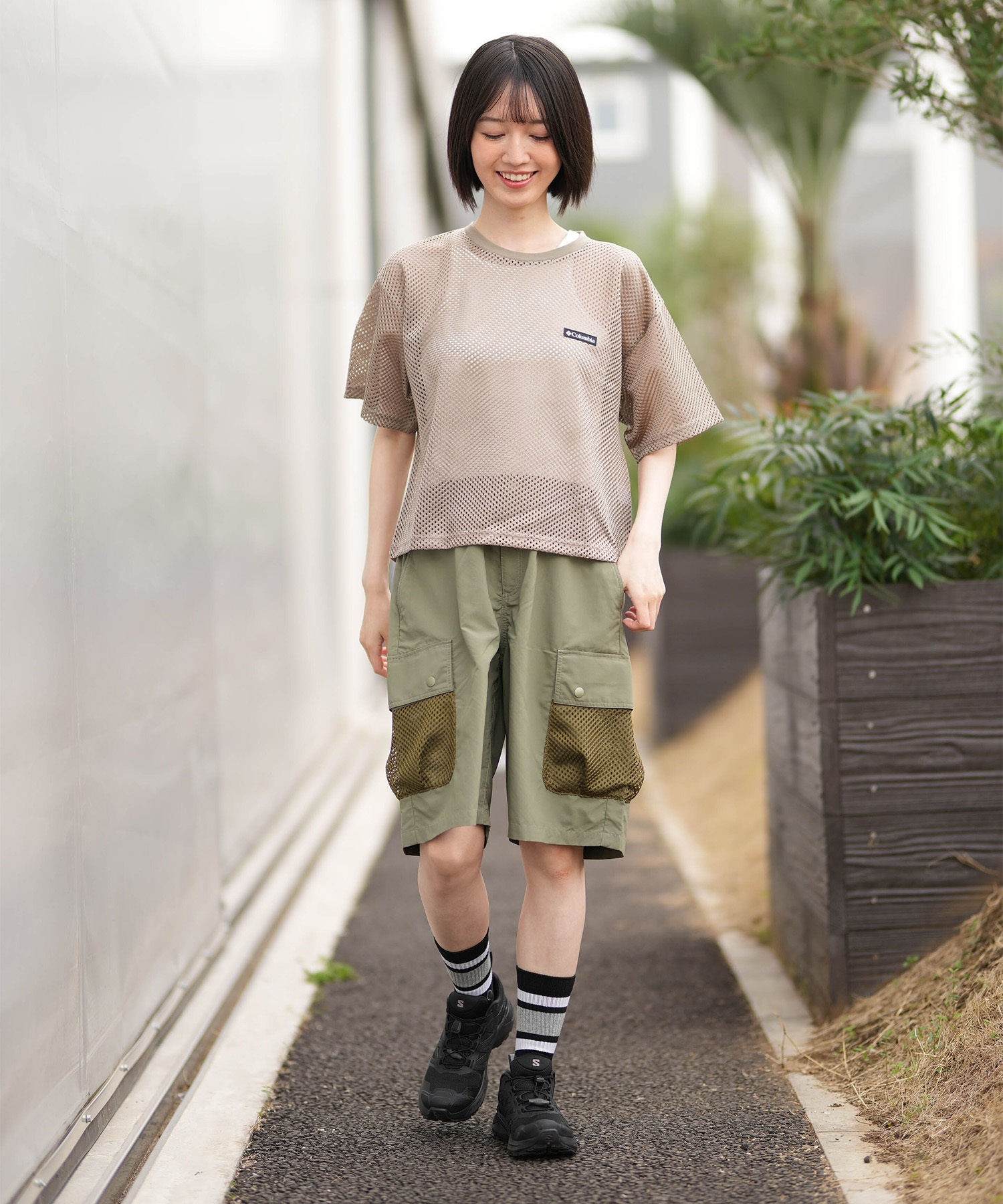 Columbia コロンビア ハーフパンツ ショートパンツ レディース 冷却