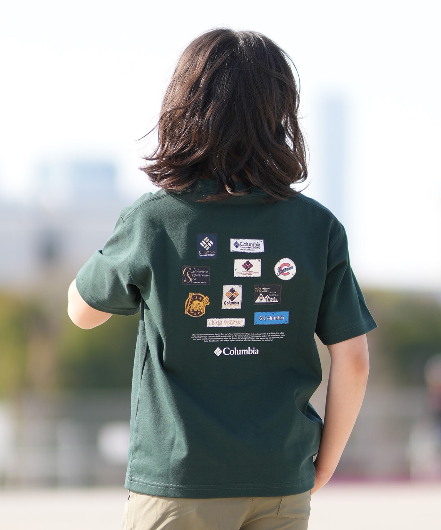 Columbia コロンビア 半袖 Tシャツ キッズ ジュニア 子供 Y Stuck