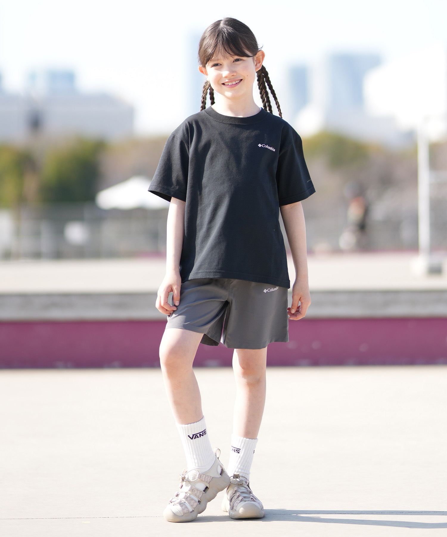 Columbia コロンビア 半袖 Tシャツ キッズ ジュニア 子供 Y Stuck