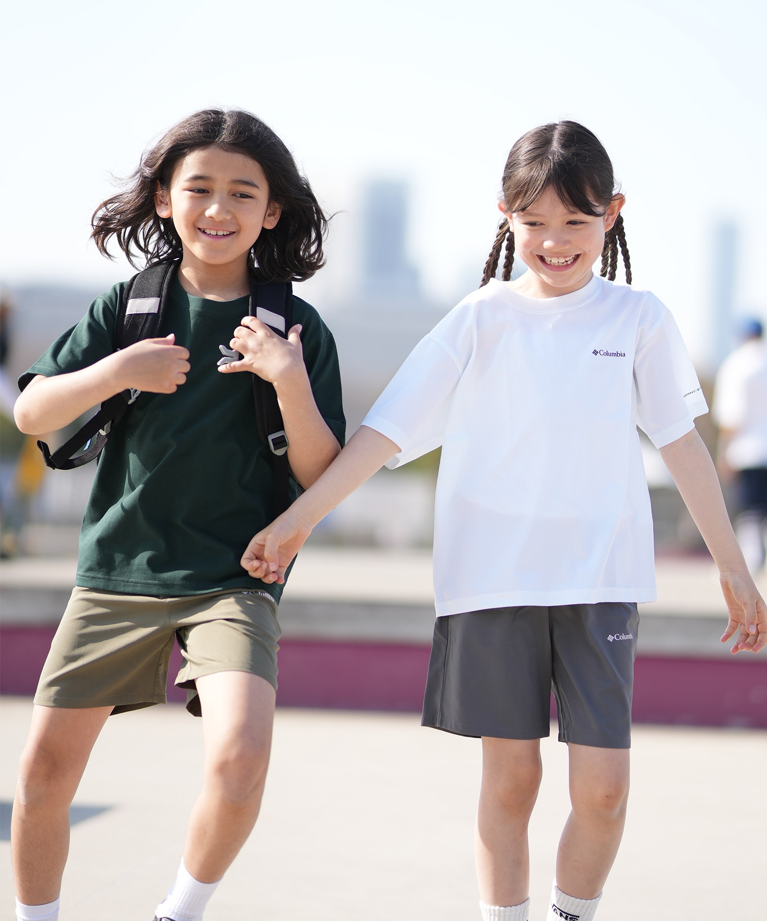 Columbia コロンビア 半袖 Tシャツ キッズ ジュニア 子供 Y Stuck