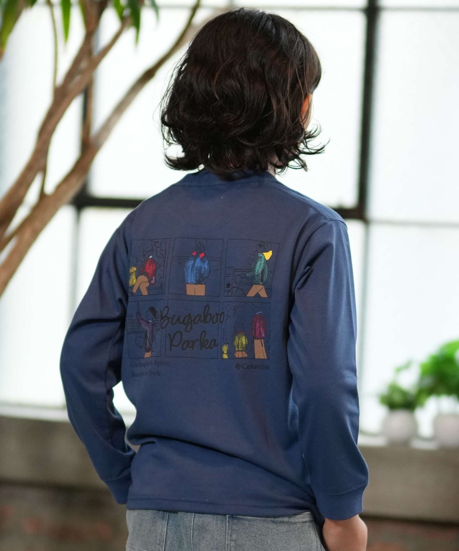 columbia コロンビア 長袖 Tシャツ ロンT キッズ 子供 中綿 防水 Y