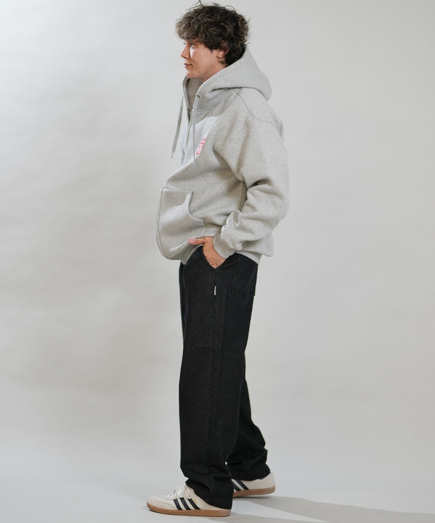 THRASHER スラッシャー ジップアップ パーカー フーディー メンズ 裏