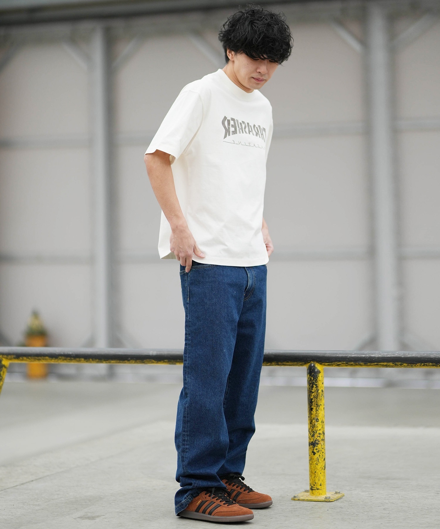 THRASHER スラッシャー 半袖 Tシャツ メンズ フロントプリント ロゴ