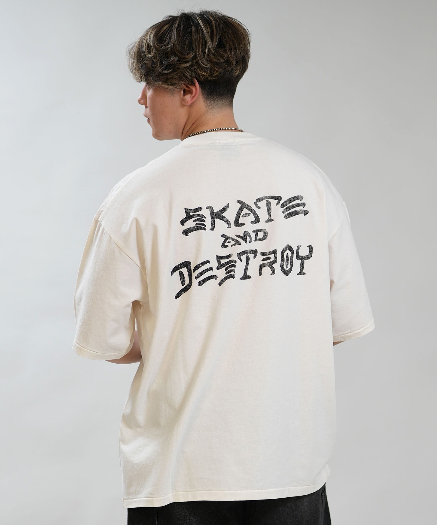 THRASHER スラッシャー 半袖 Tシャツ メンズ フロントプリント バック