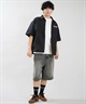 THRASHER スラッシャー 半袖 シャツ メンズ バックプリント 古着風 ヴィンテージ加工 262TH1SH090(GRY-M)