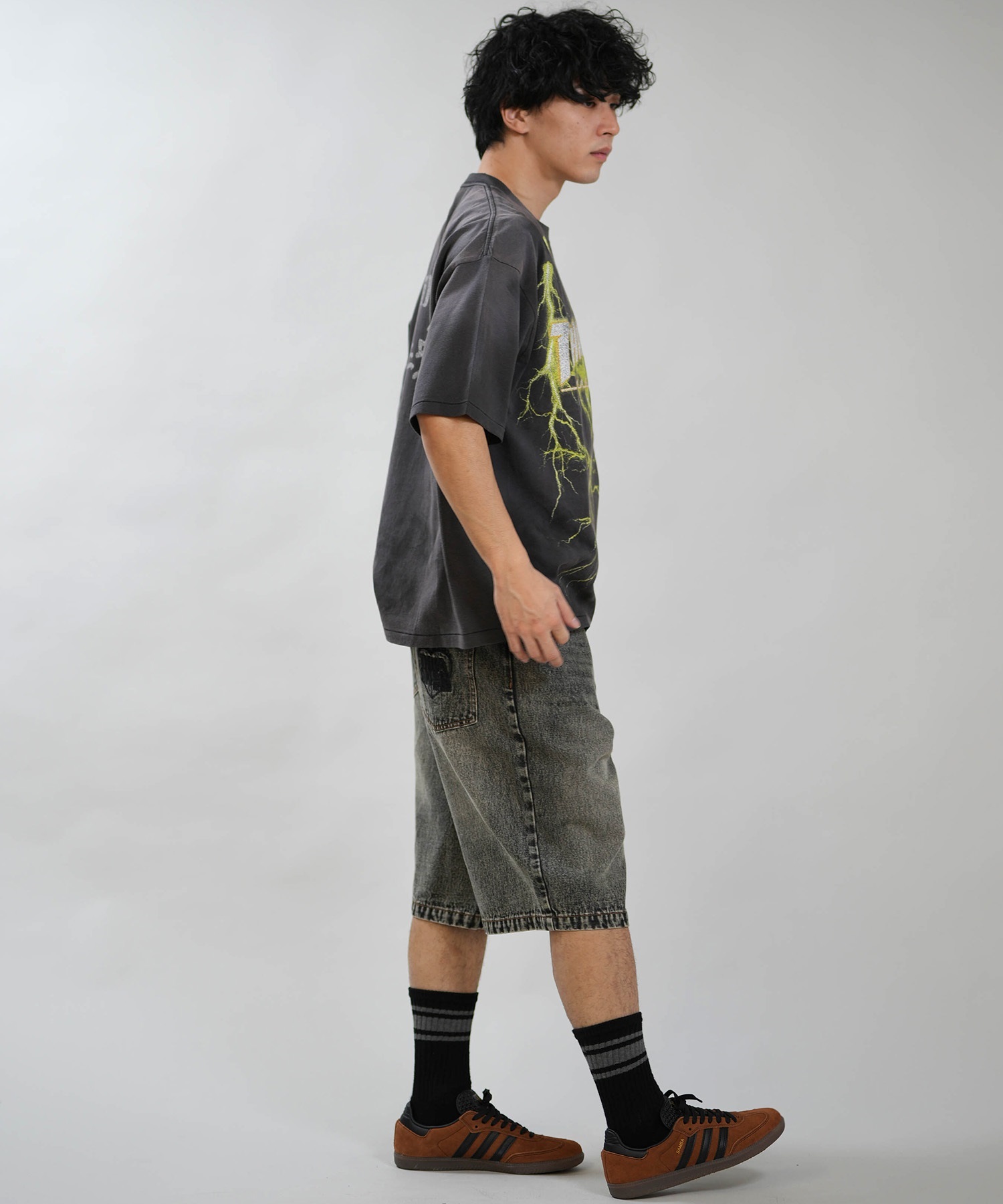 THRASHER スラッシャー ハーフパンツ ショートパンツ メンズ ショーツ