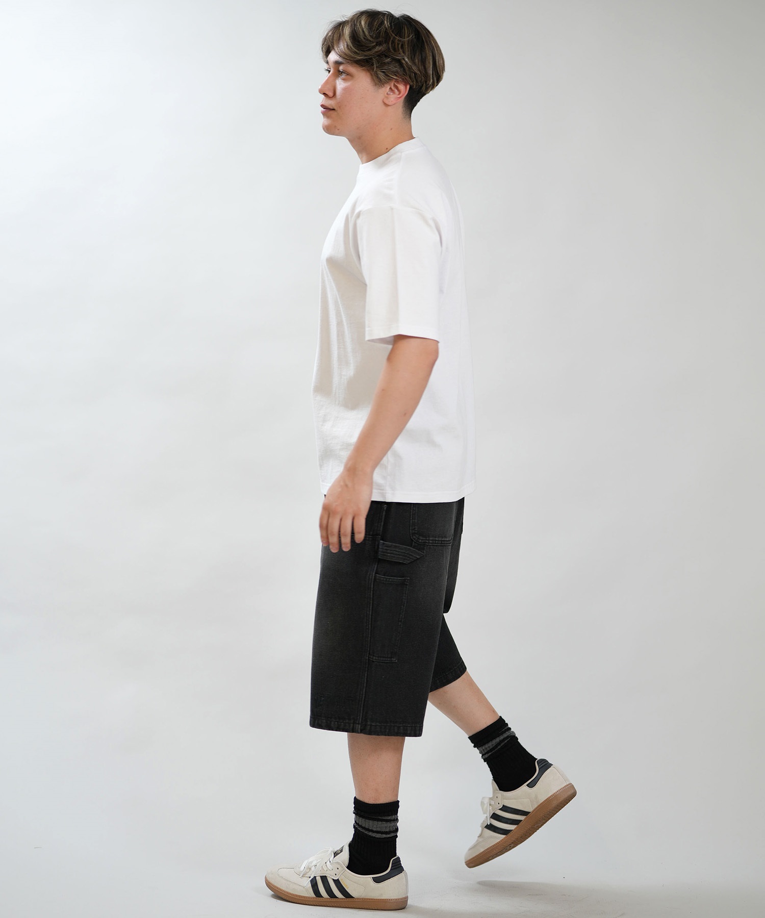 Ⓜ︎　メンズショーツ　M THRASHER スラッシャー ハーフパンツ ショートパンツ メンズ ショーツ
