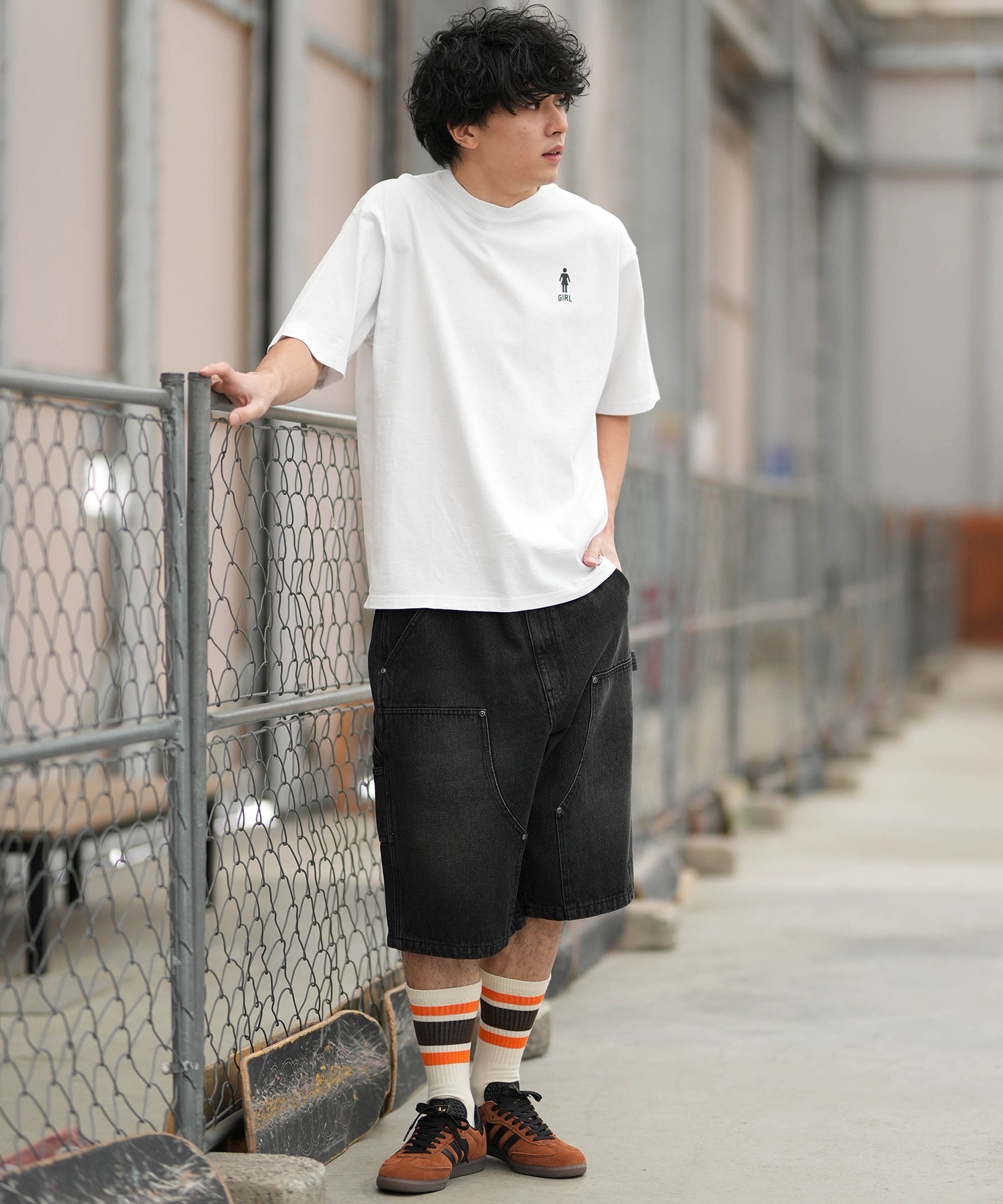 THRASHER スラッシャー ハーフパンツ ショートパンツ メンズ ショーツ