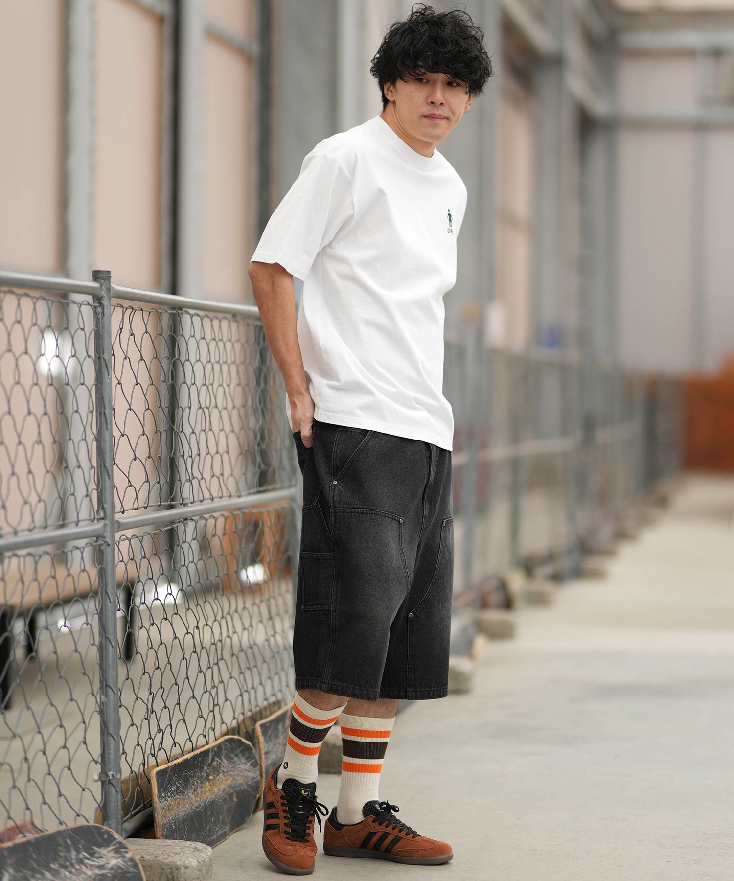 THRASHER スラッシャー ハーフパンツ ショートパンツ メンズ ショーツ